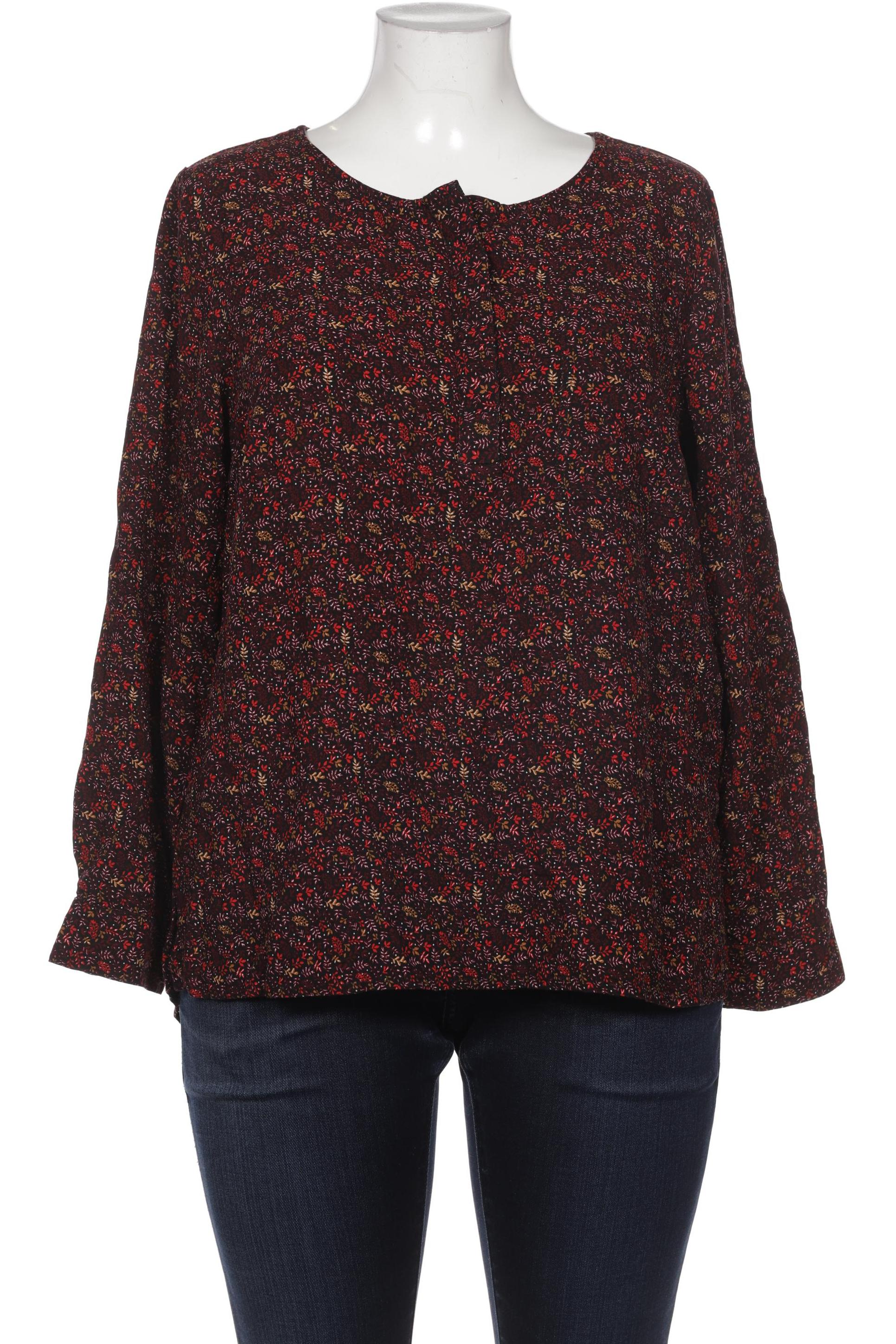 

sheego Damen Bluse, bordeaux, Gr. 44