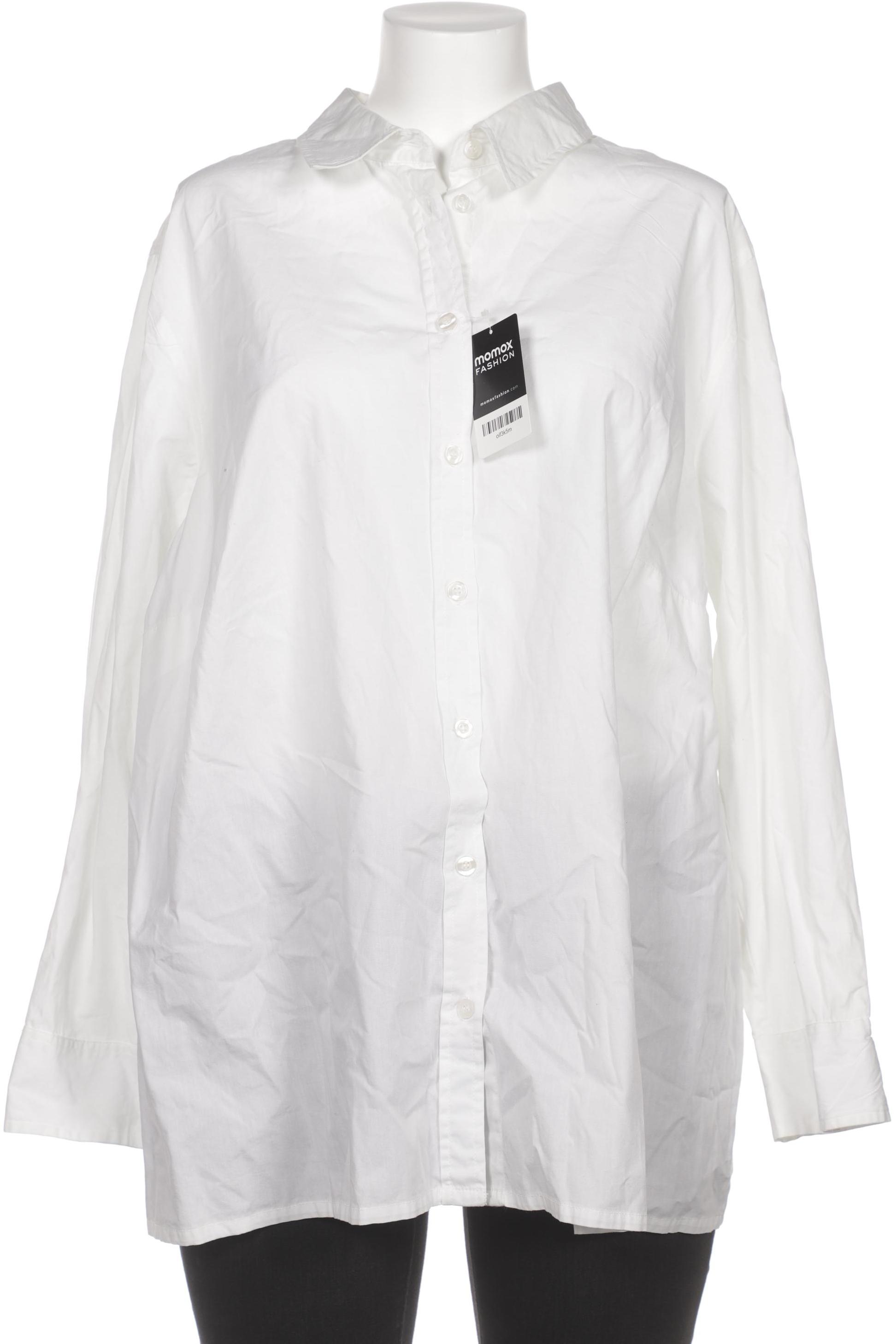 

sheego Damen Bluse, weiß, Gr. 52