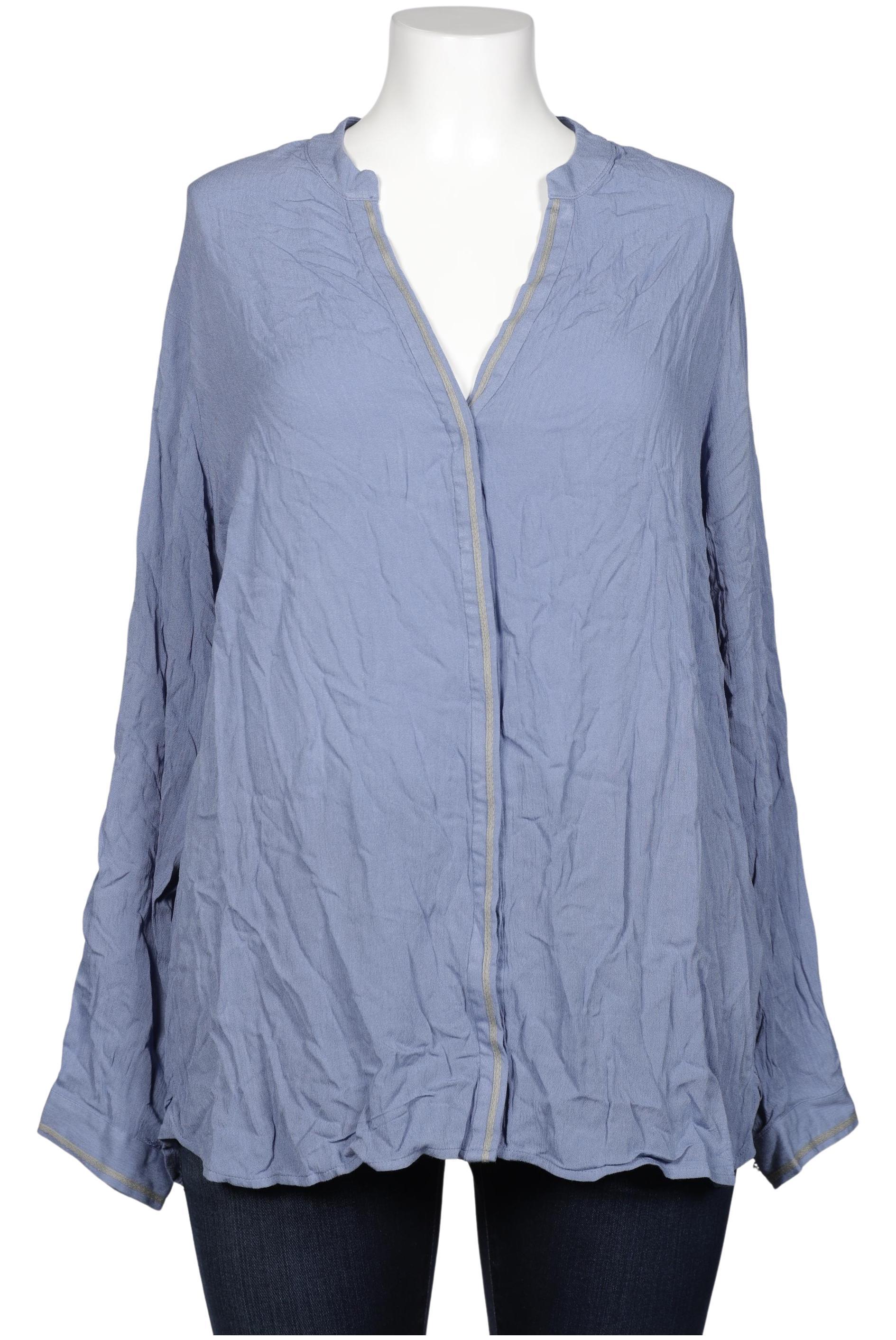 

sheego Damen Bluse, hellblau, Gr. 46