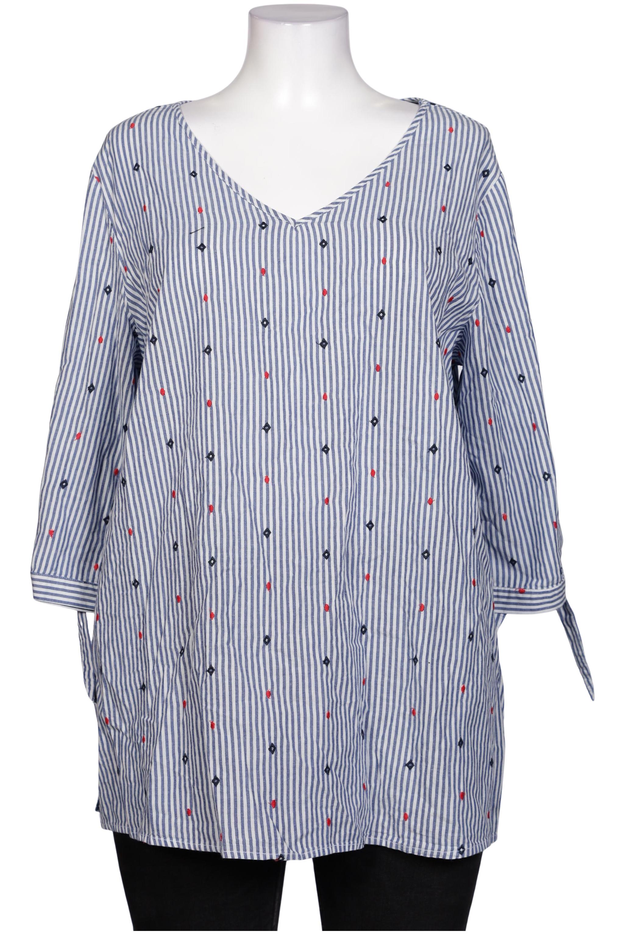 

sheego Damen Bluse, mehrfarbig, Gr. 48