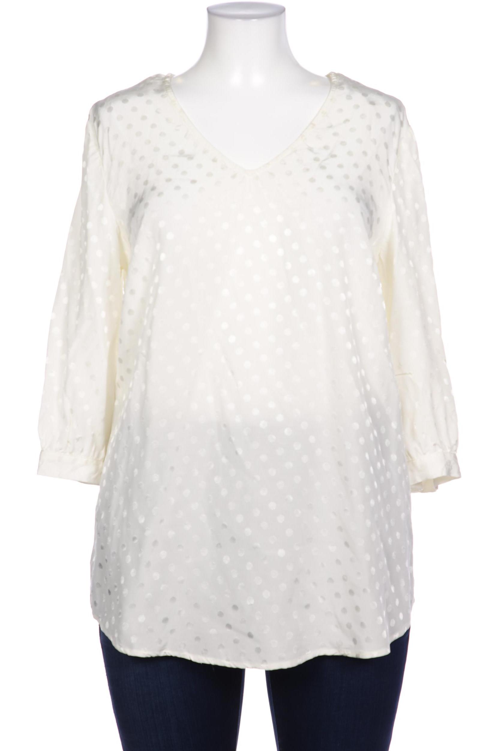 

sheego Damen Bluse, cremeweiß