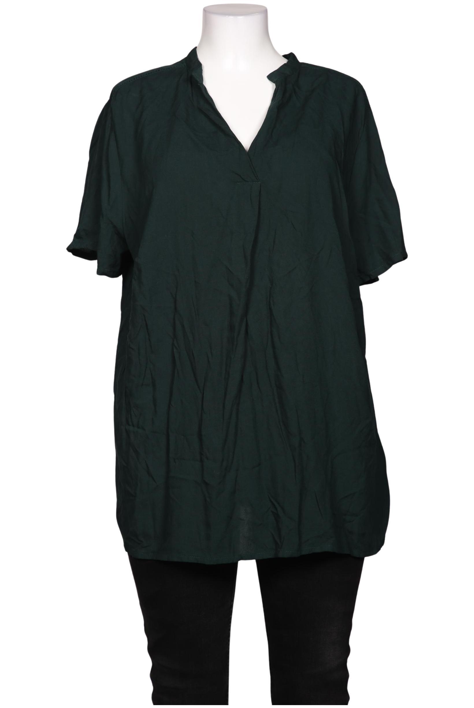 

sheego Damen Bluse, grün, Gr. 52