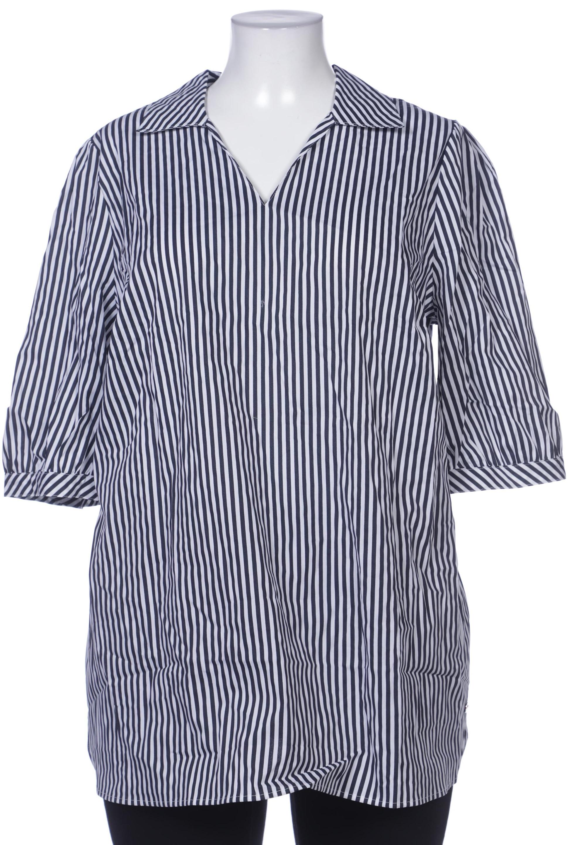 

sheego Damen Bluse, schwarz, Gr. 46