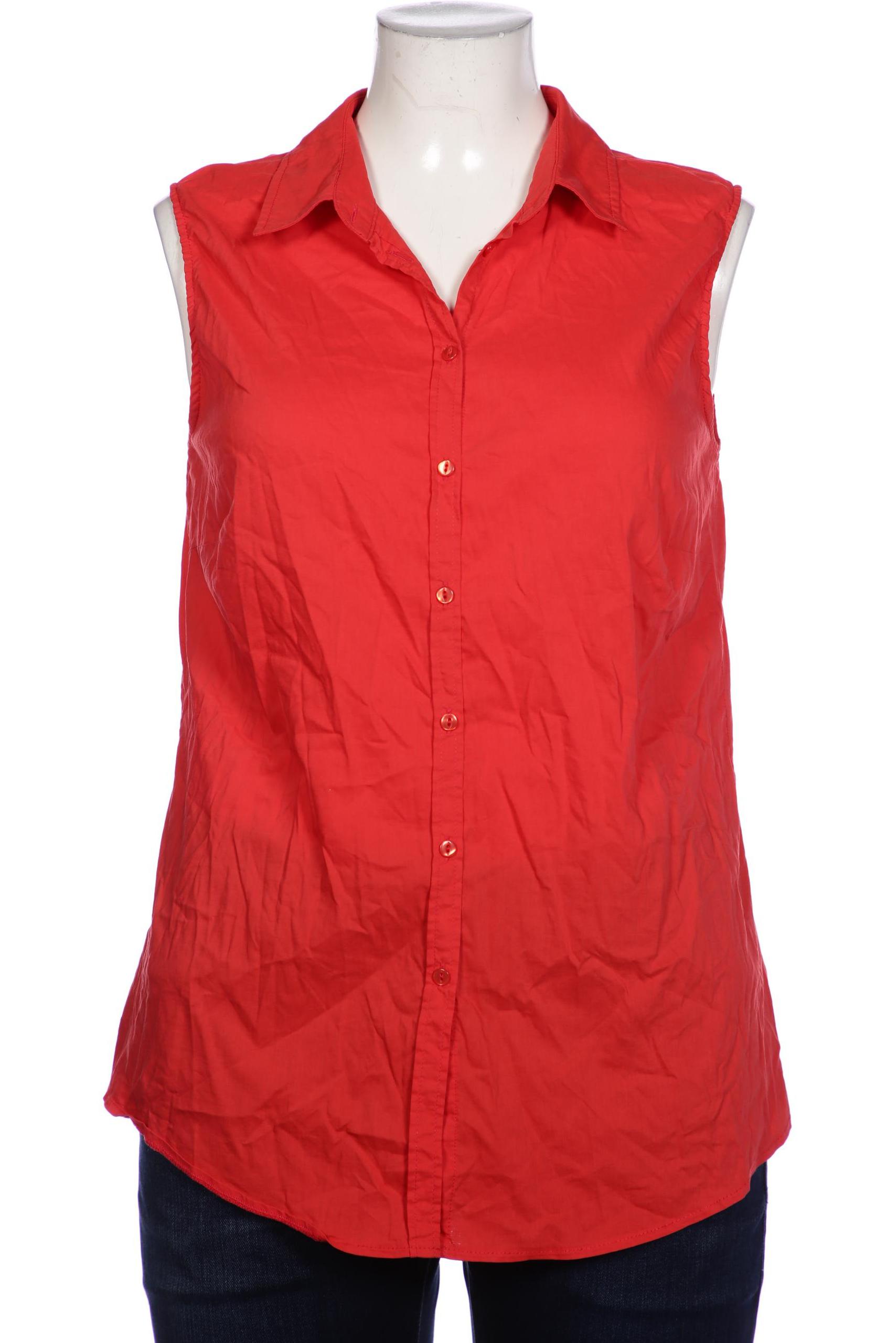 

sheego Damen Bluse, rot, Gr. 44