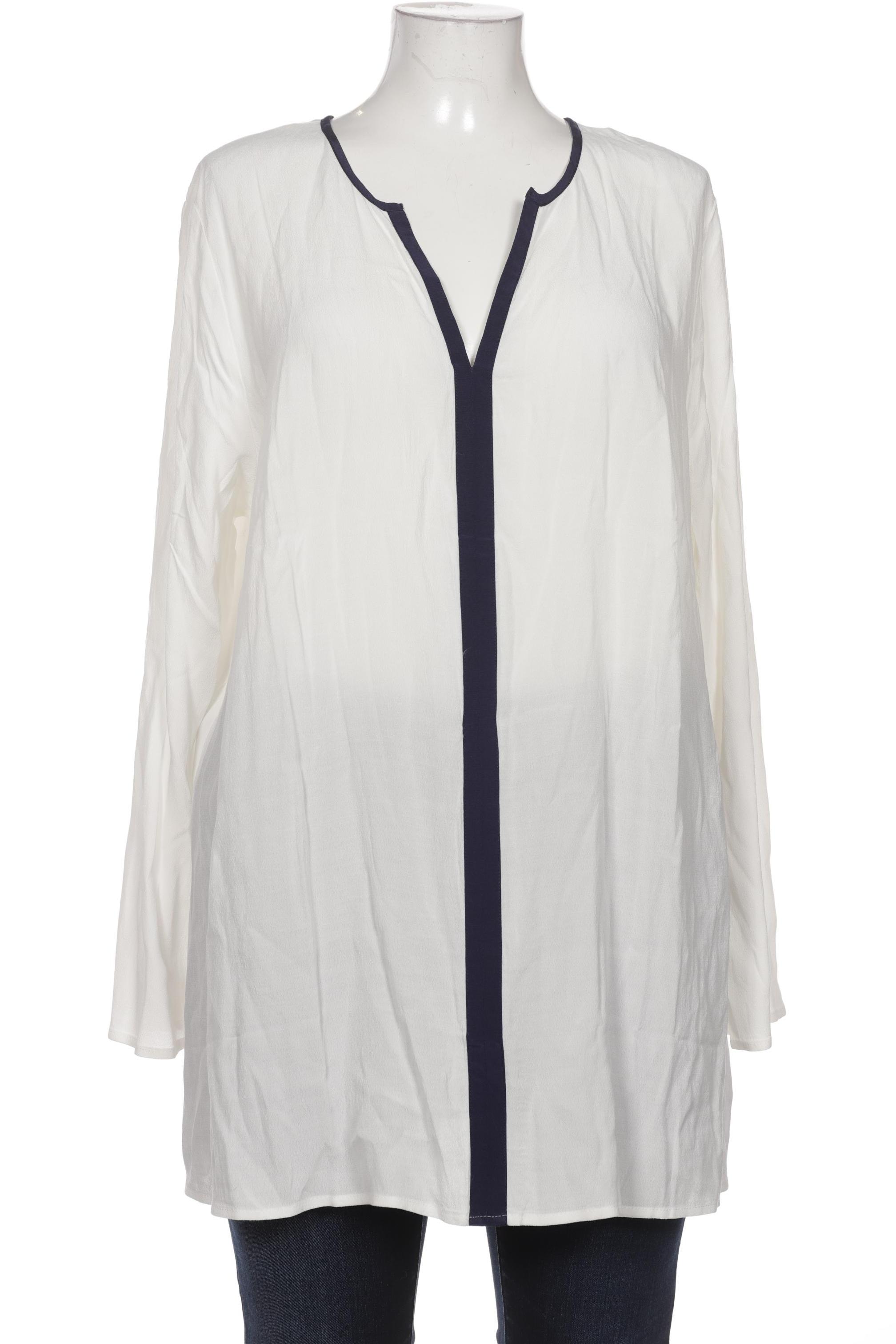 

sheego Damen Bluse, weiß, Gr. 50