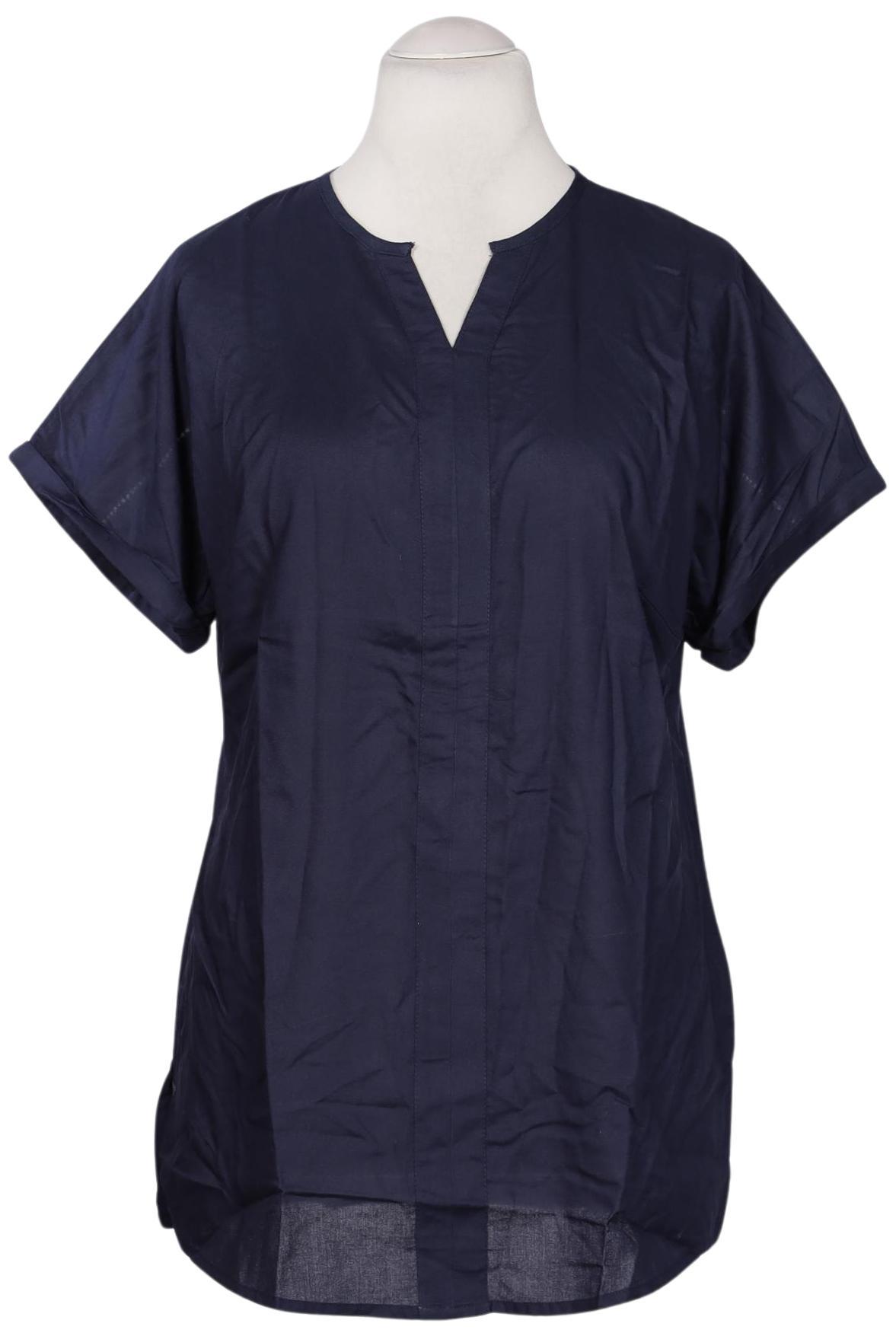 

sheego Damen Bluse, marineblau, Gr. 40