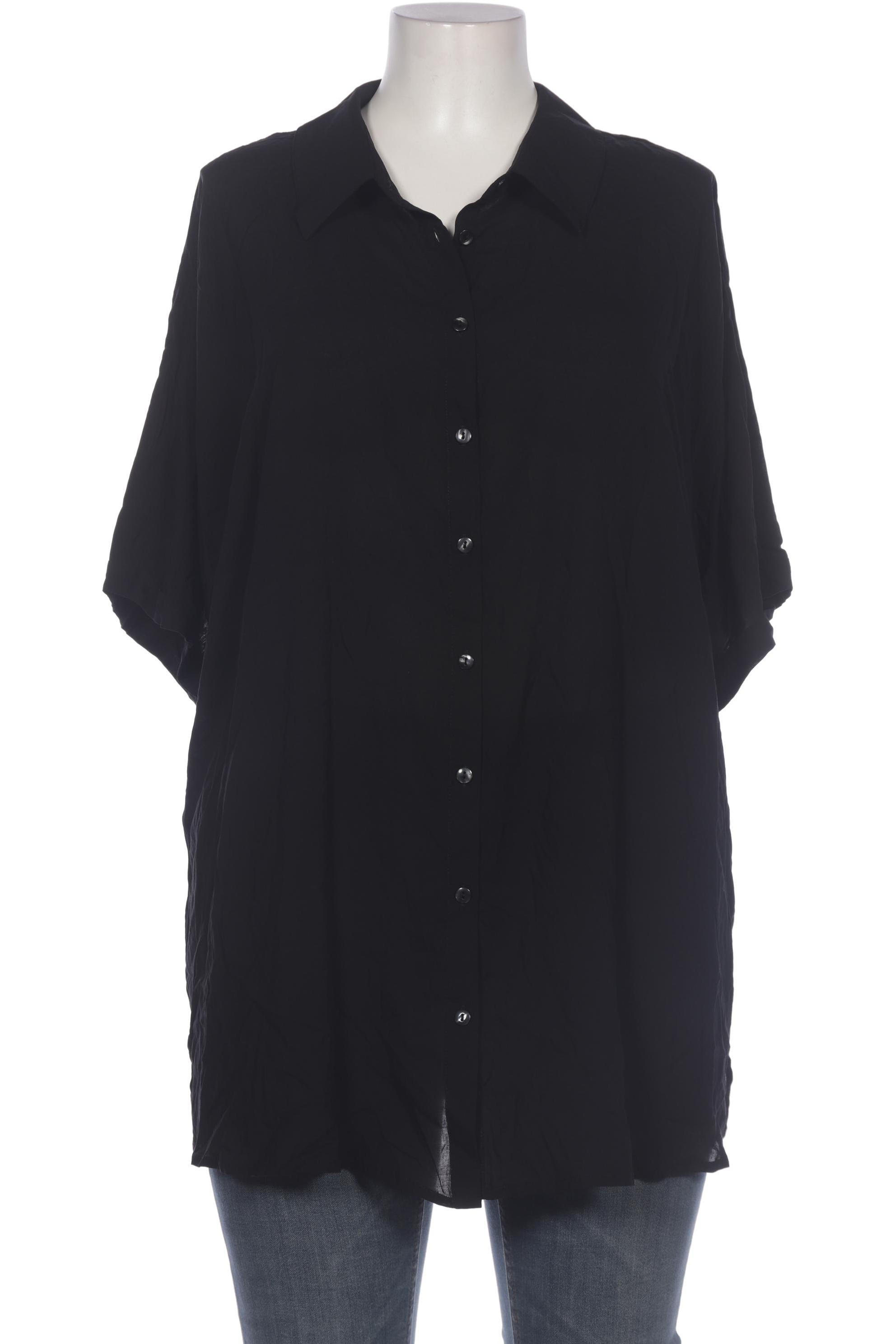 

sheego Damen Bluse, schwarz, Gr. 50