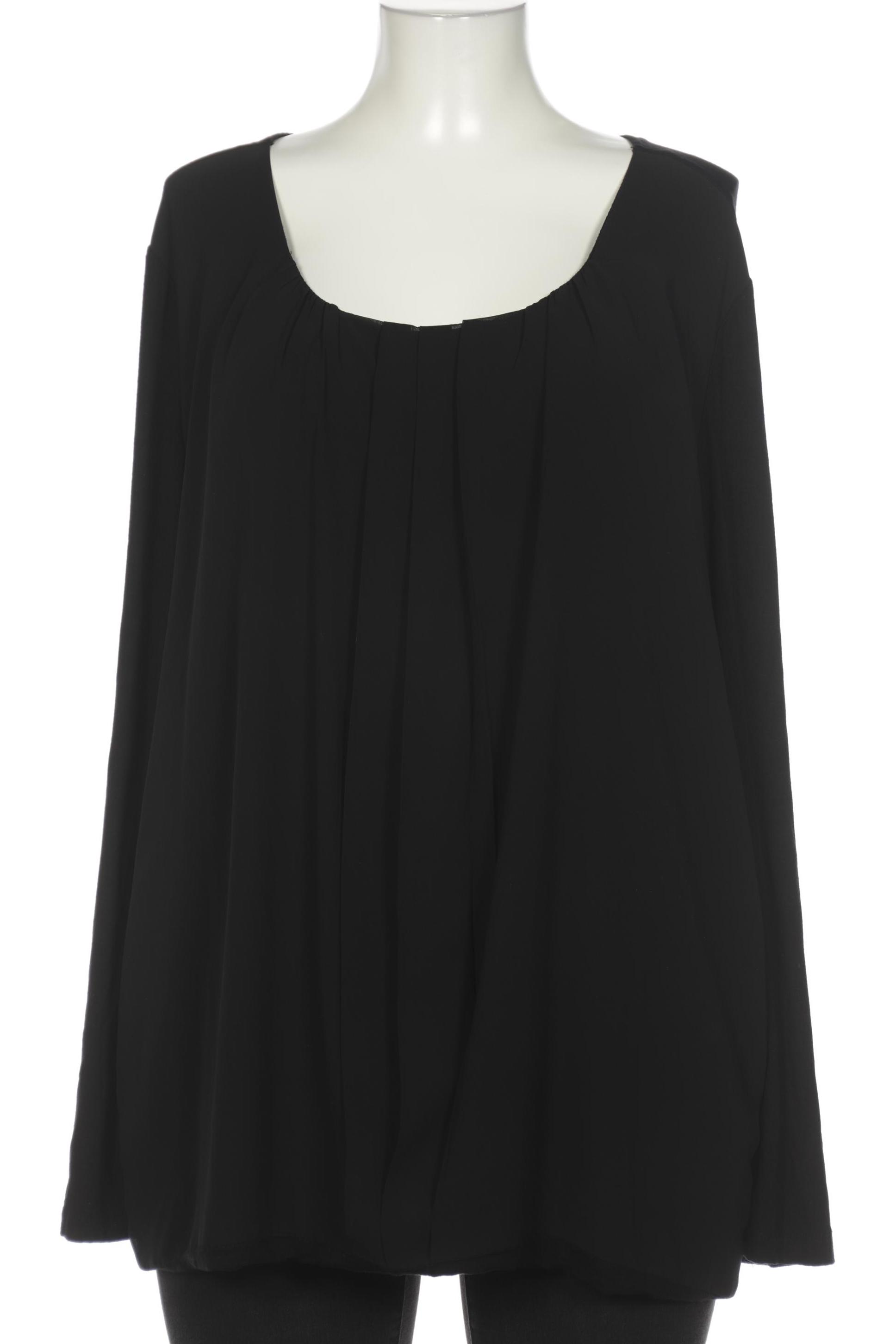 

sheego Damen Bluse, schwarz