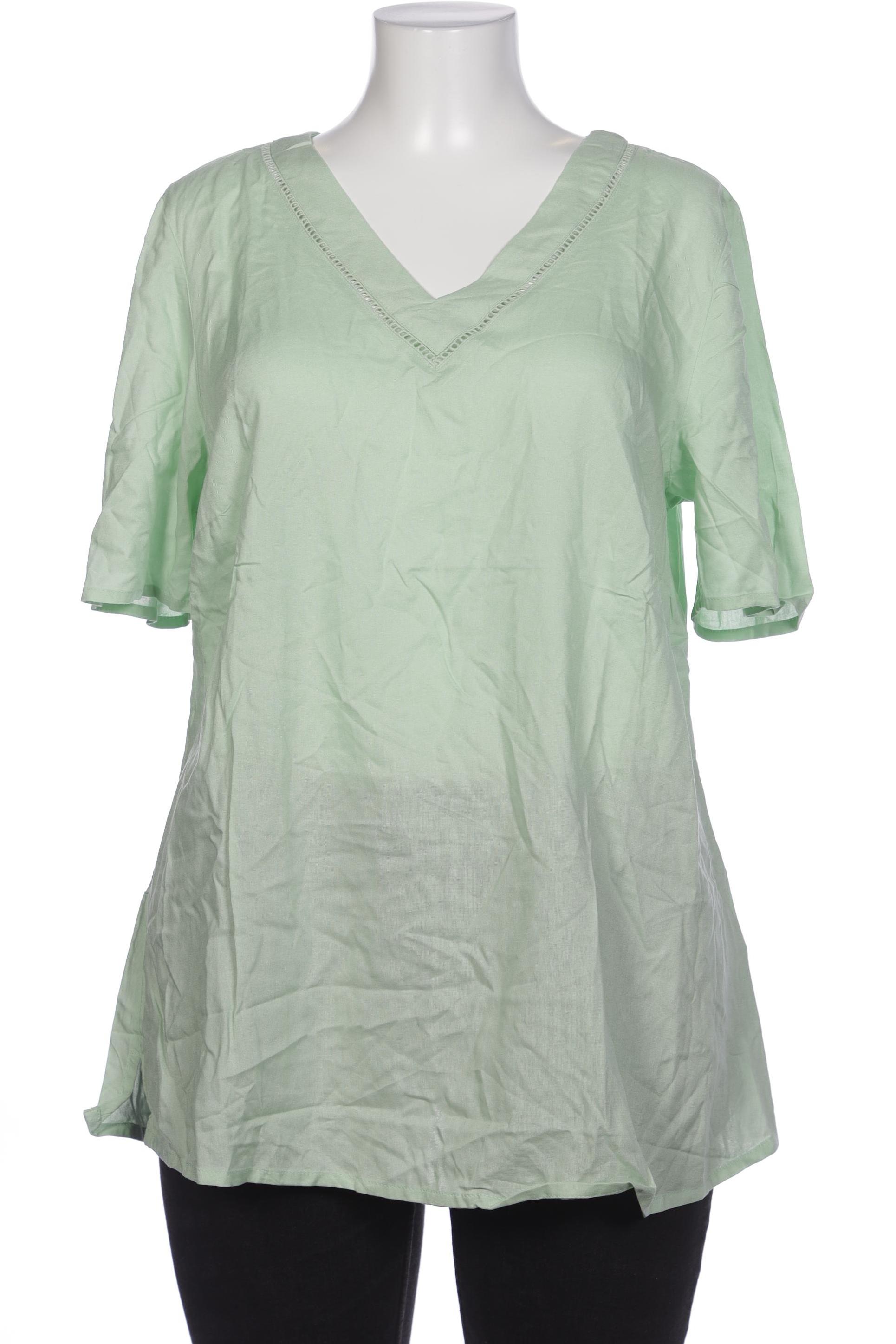 

sheego Damen Bluse, hellgrün, Gr. 44