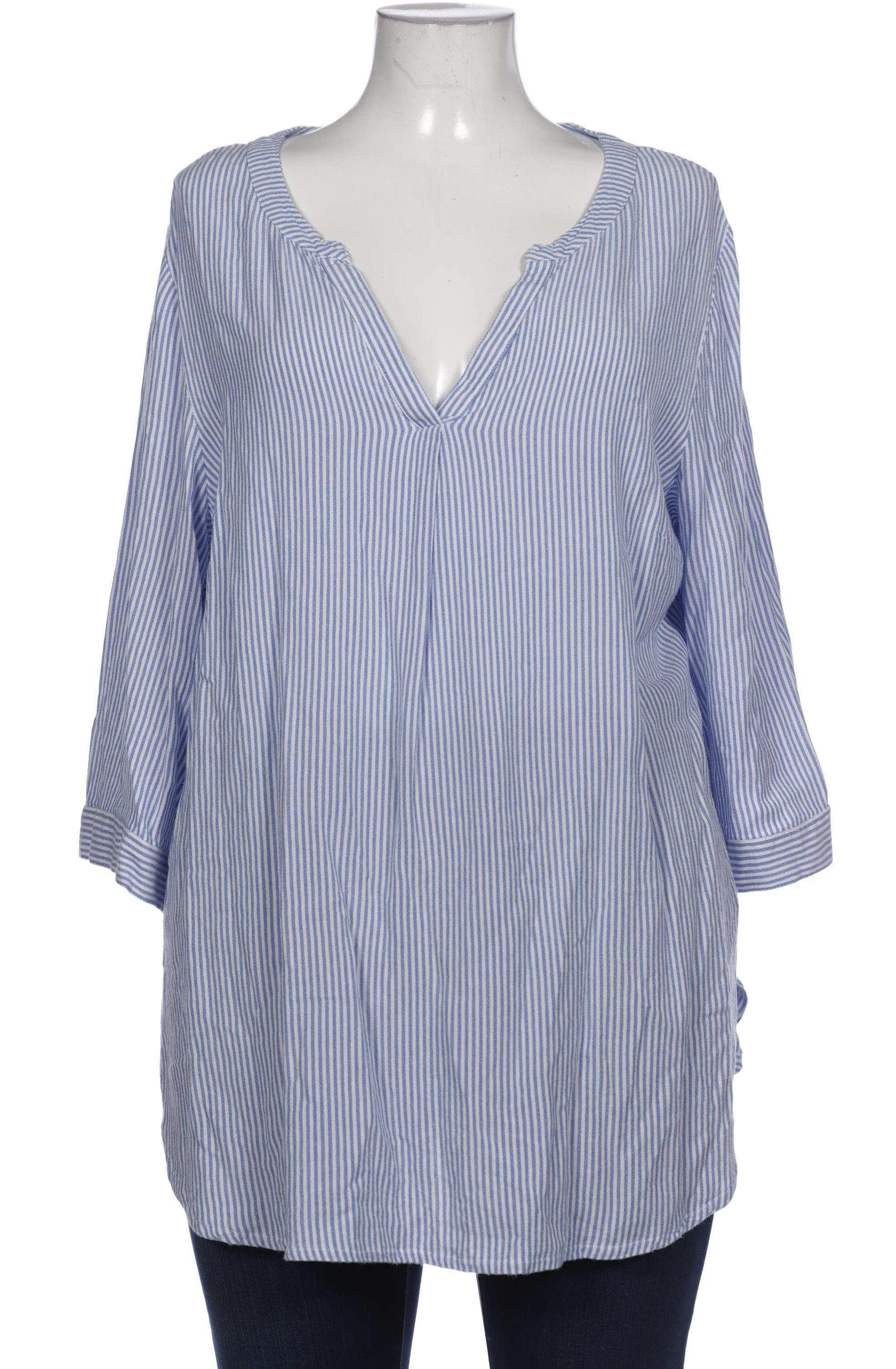 

sheego Damen Bluse, blau, Gr. 48