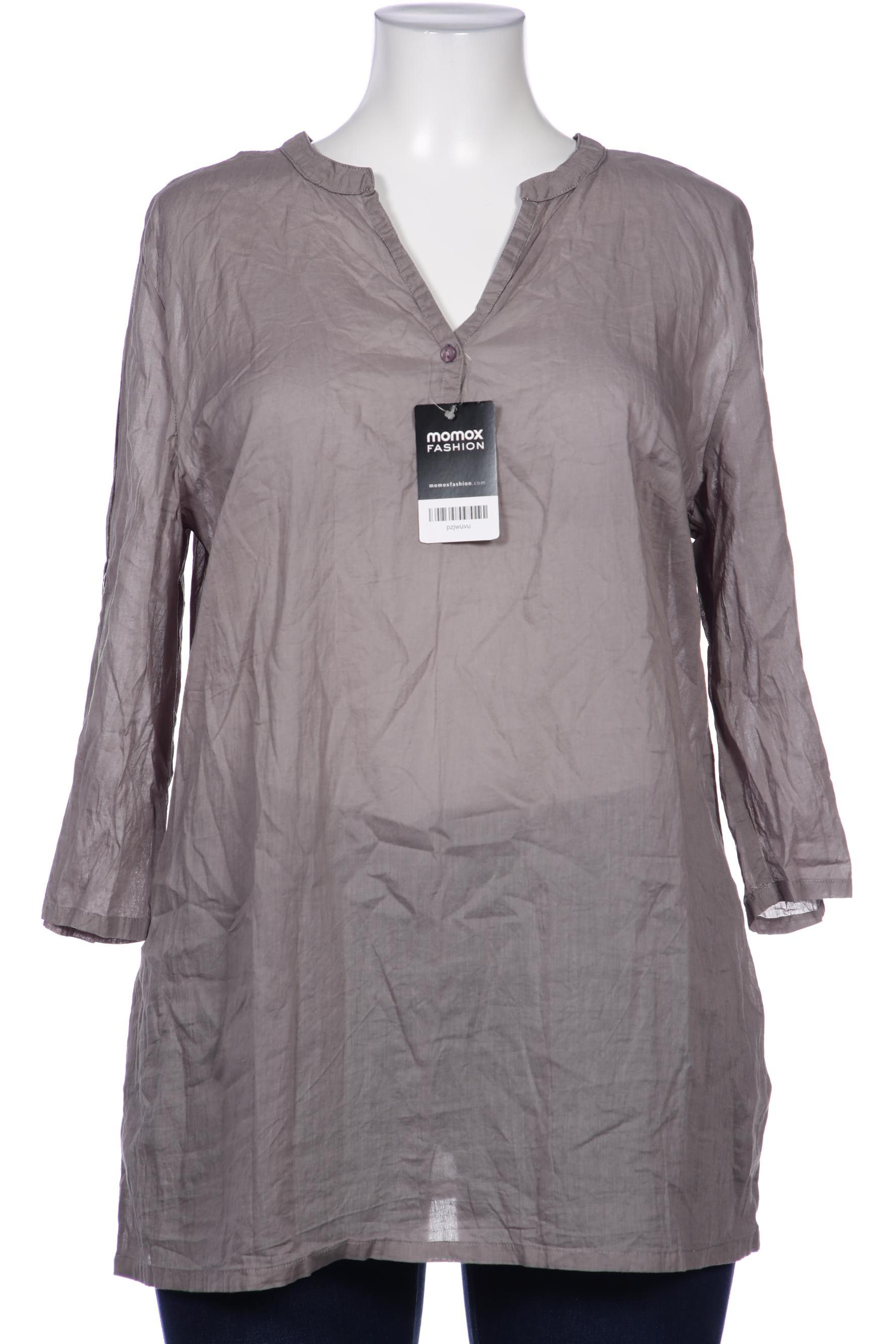 

sheego Damen Bluse, grau