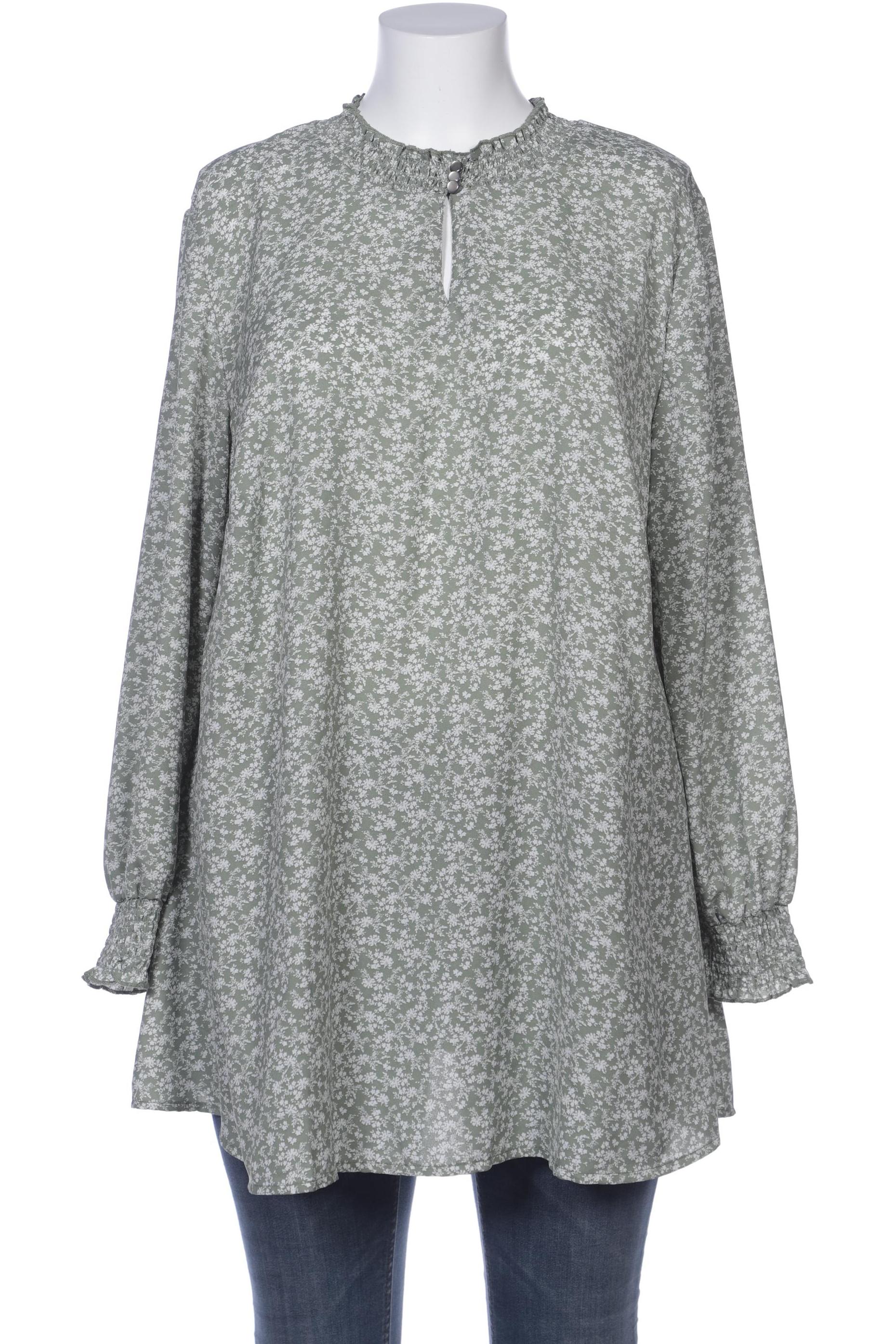 

sheego Damen Bluse, grün, Gr. 48