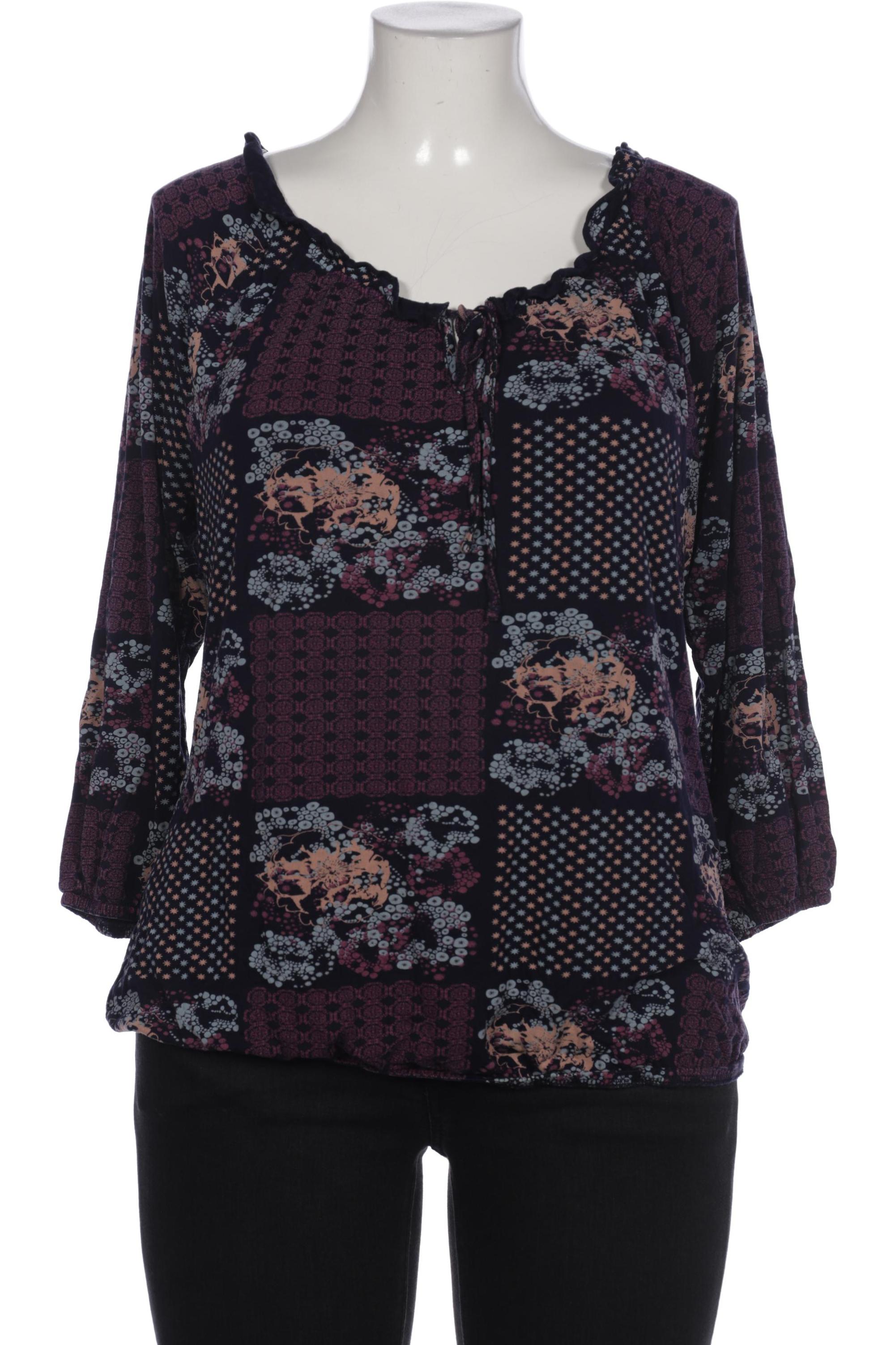 

sheego Damen Bluse, marineblau