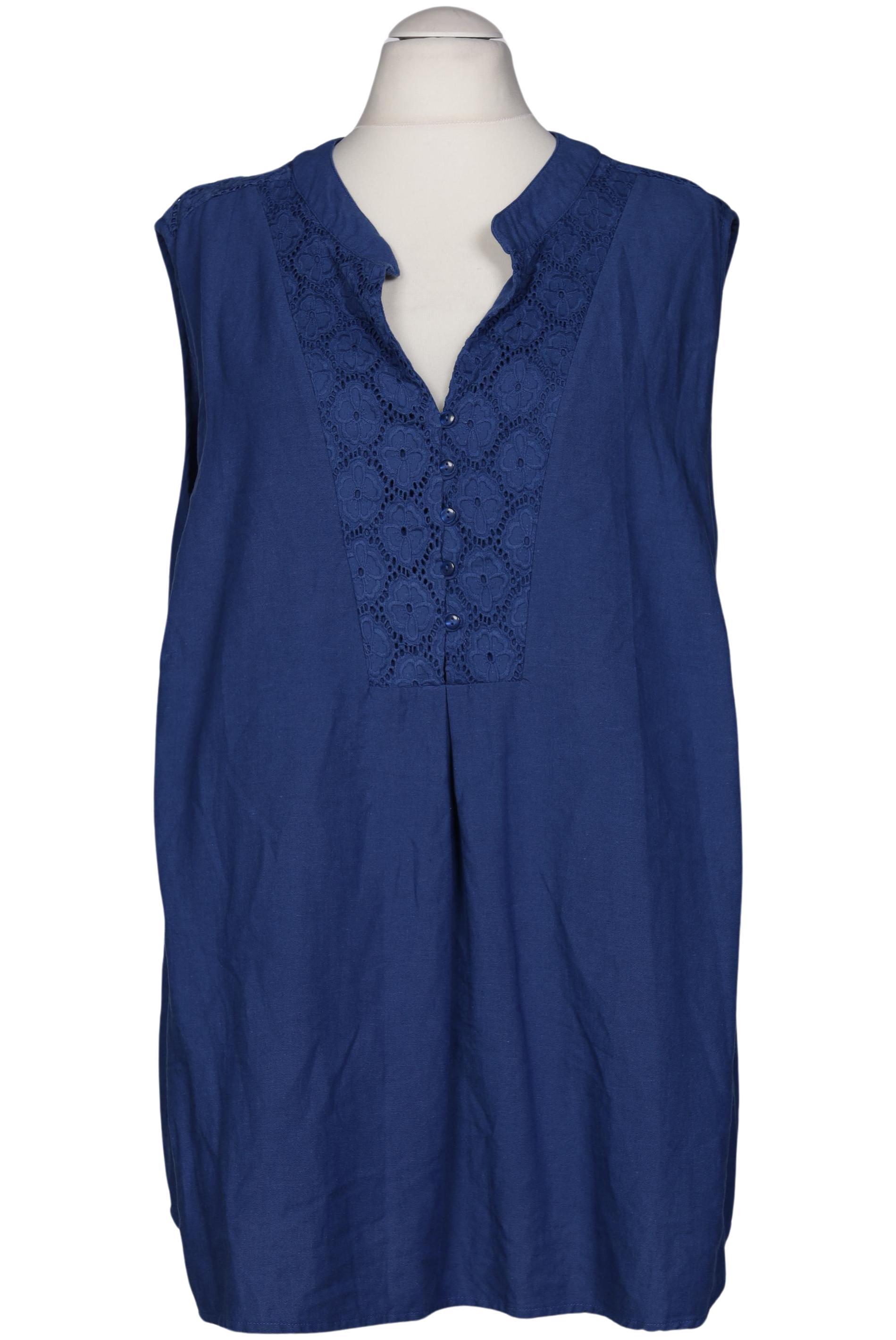 

sheego Damen Bluse, marineblau, Gr. 58