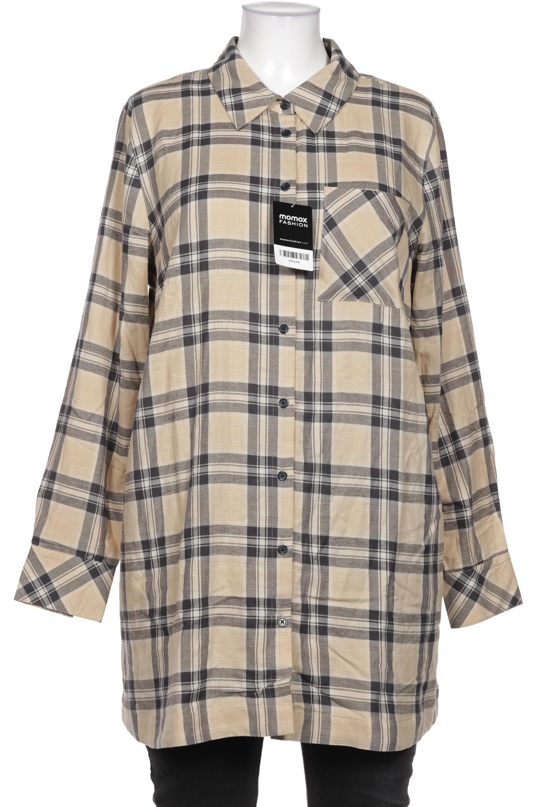 

sheego Damen Bluse, beige, Gr. 46