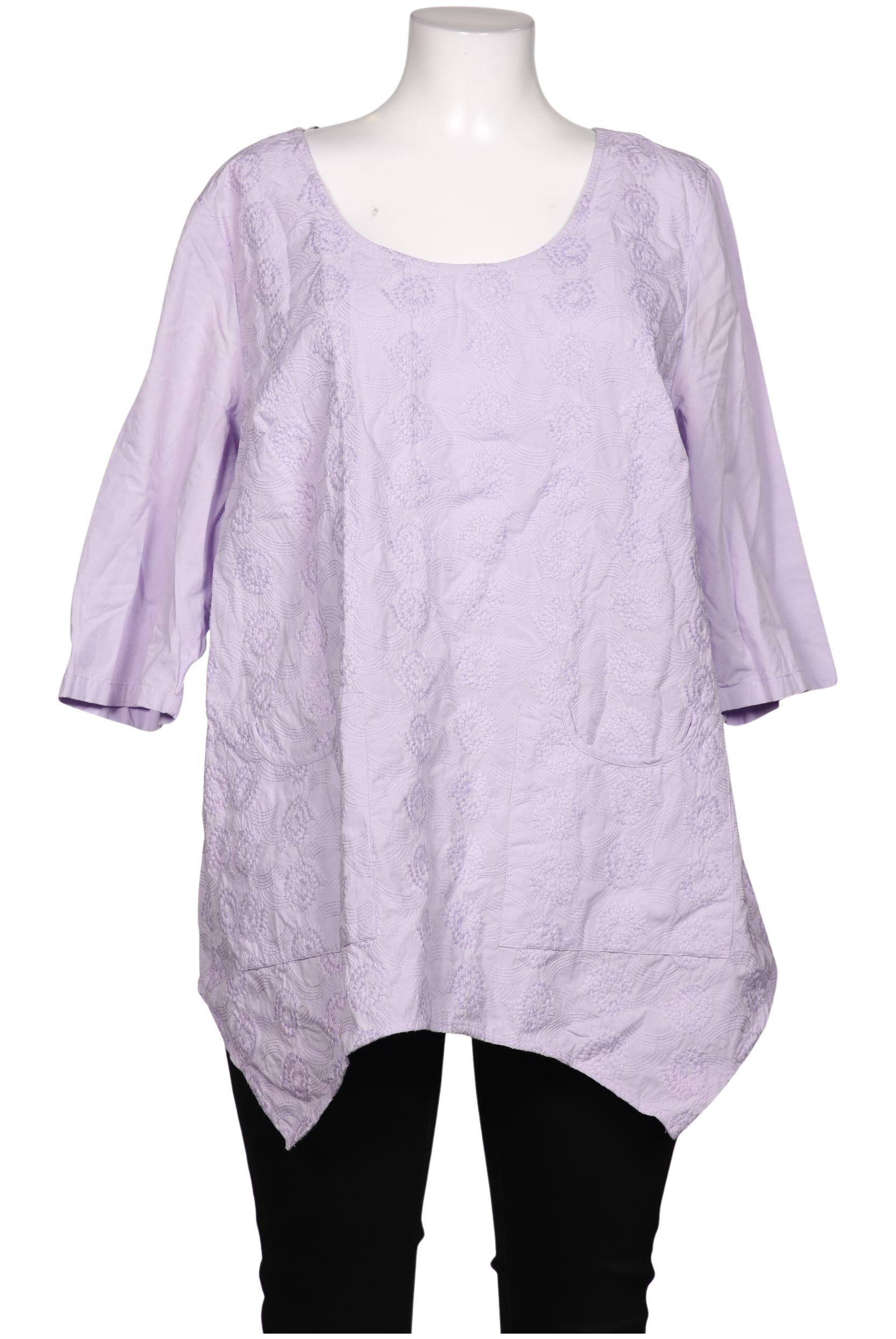 

sheego Damen Bluse, flieder, Gr. 48