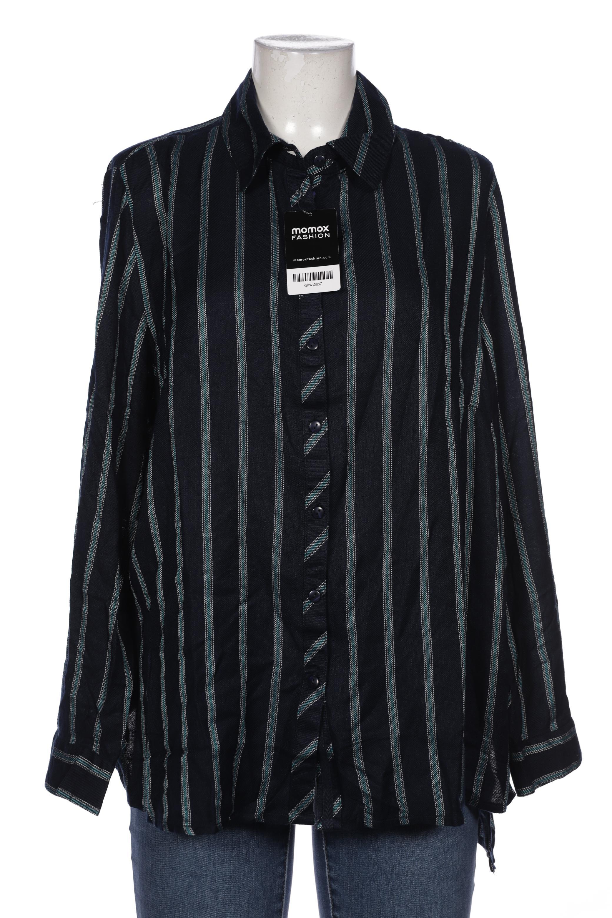 

sheego Damen Bluse, marineblau, Gr. 46
