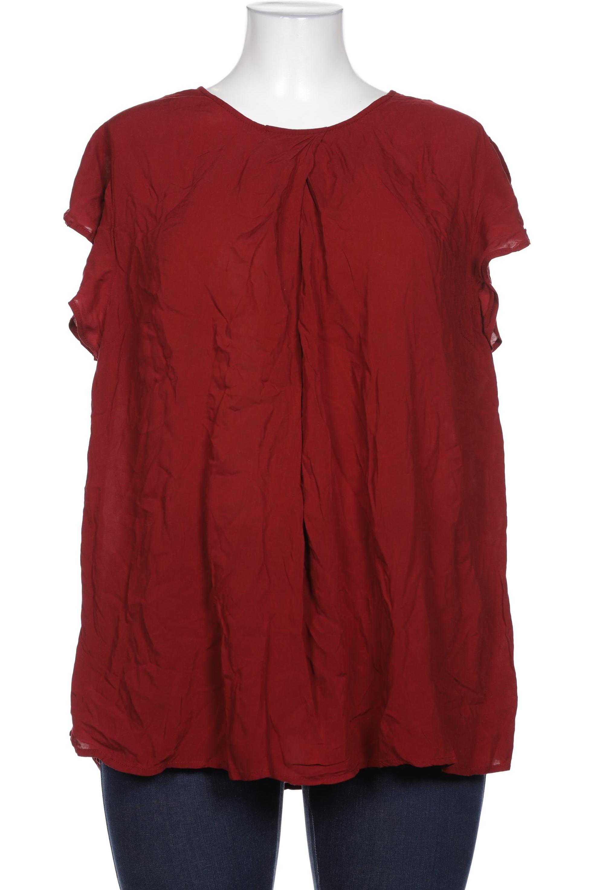 

sheego Damen Bluse, bordeaux, Gr. 48
