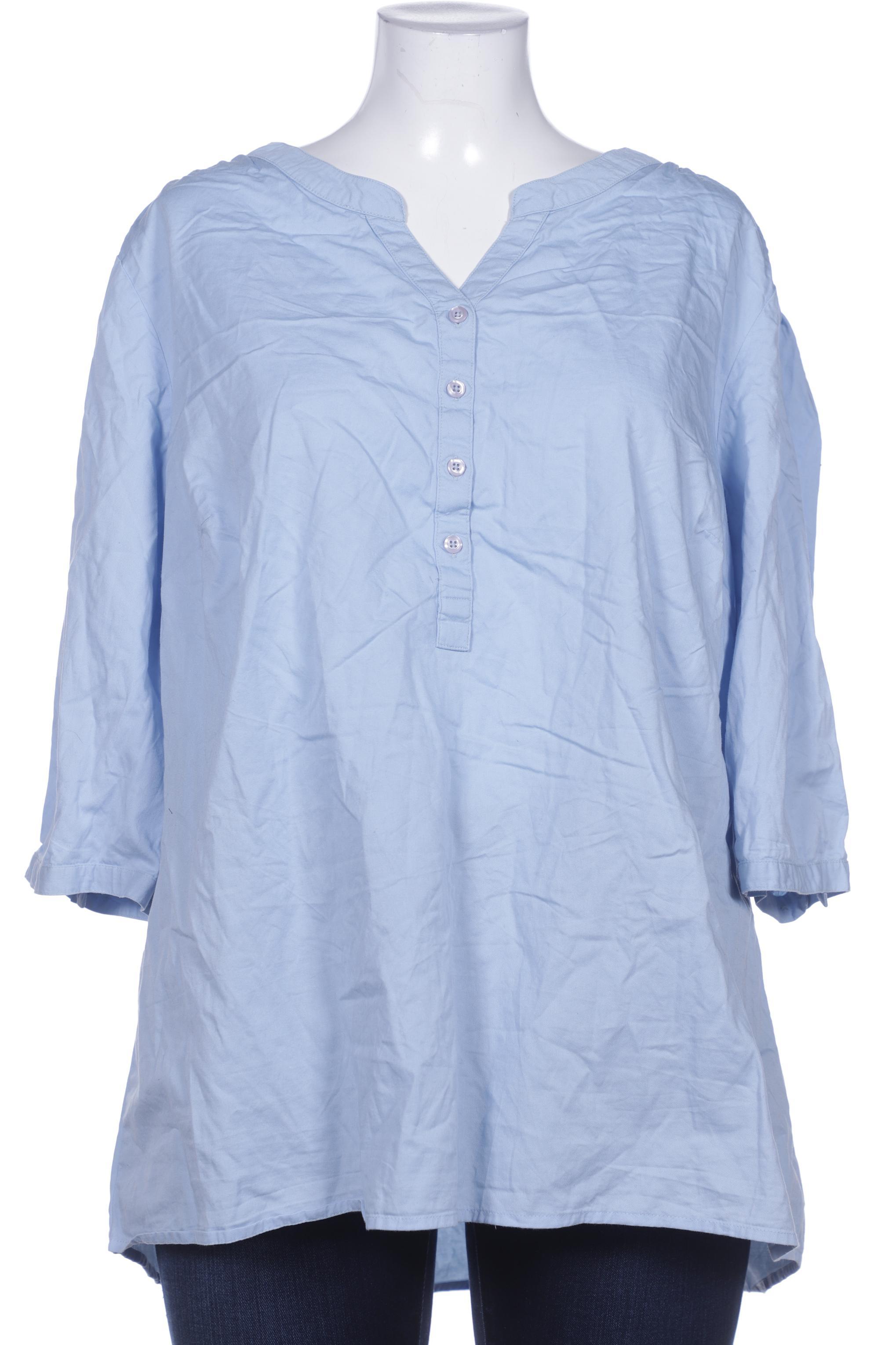 

sheego Damen Bluse, hellblau