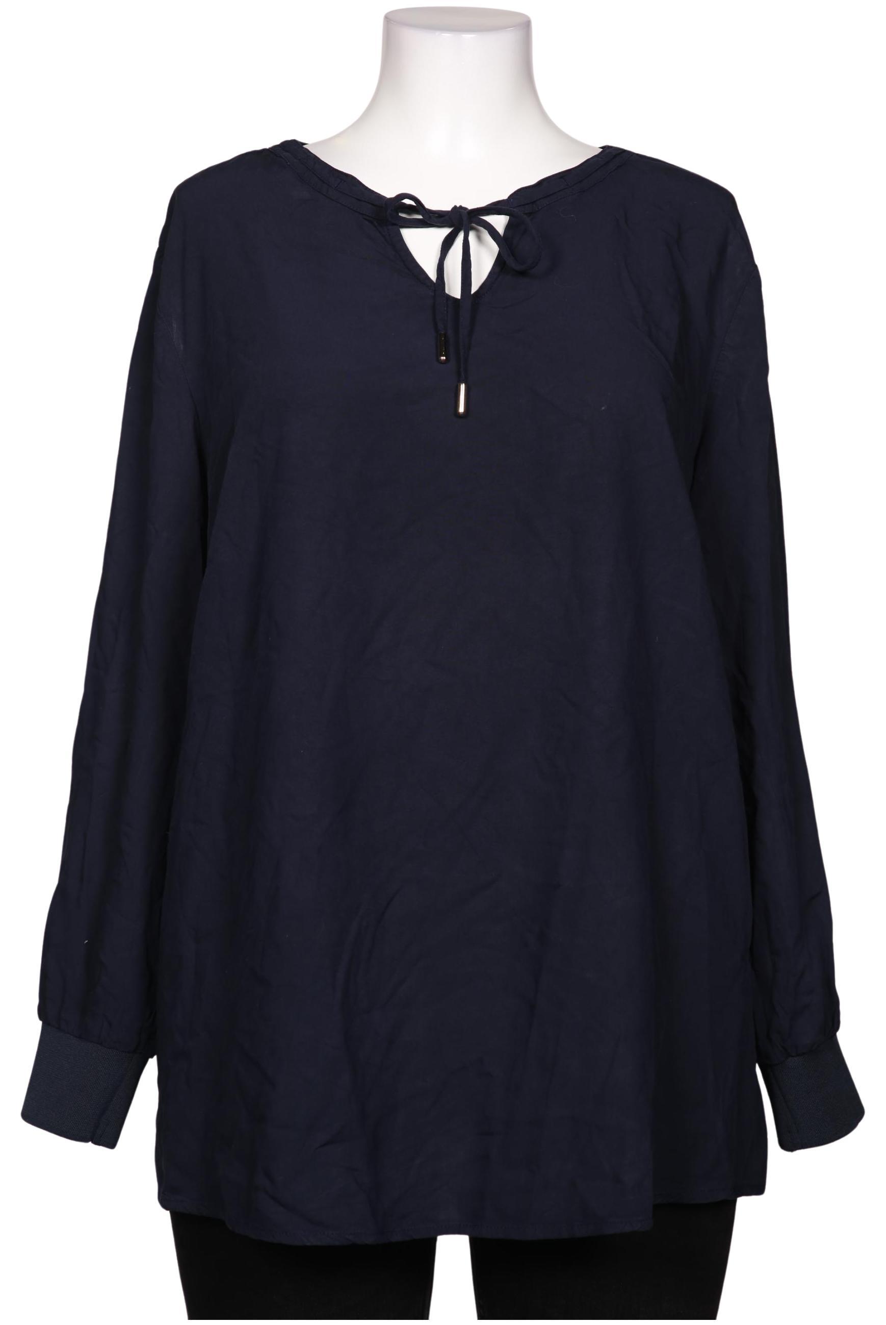 

sheego Damen Bluse, marineblau, Gr. 50