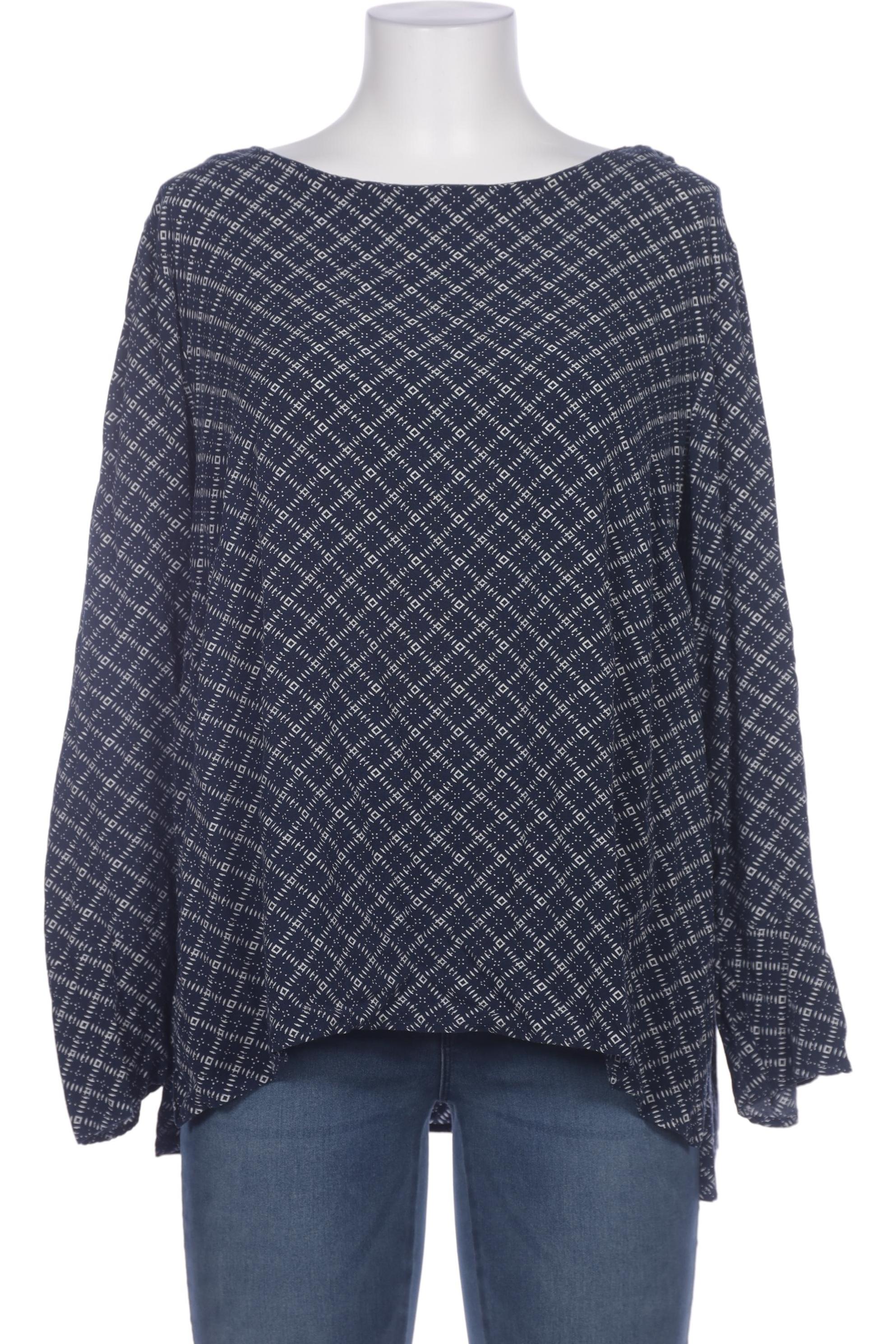 

sheego Damen Bluse, marineblau, Gr. 48