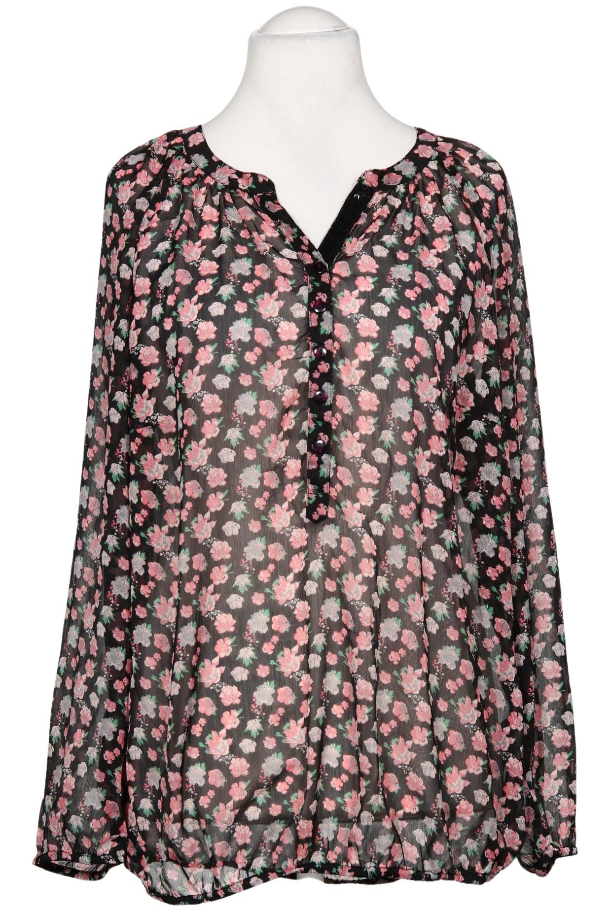 

sheego Damen Bluse, mehrfarbig, Gr. 44