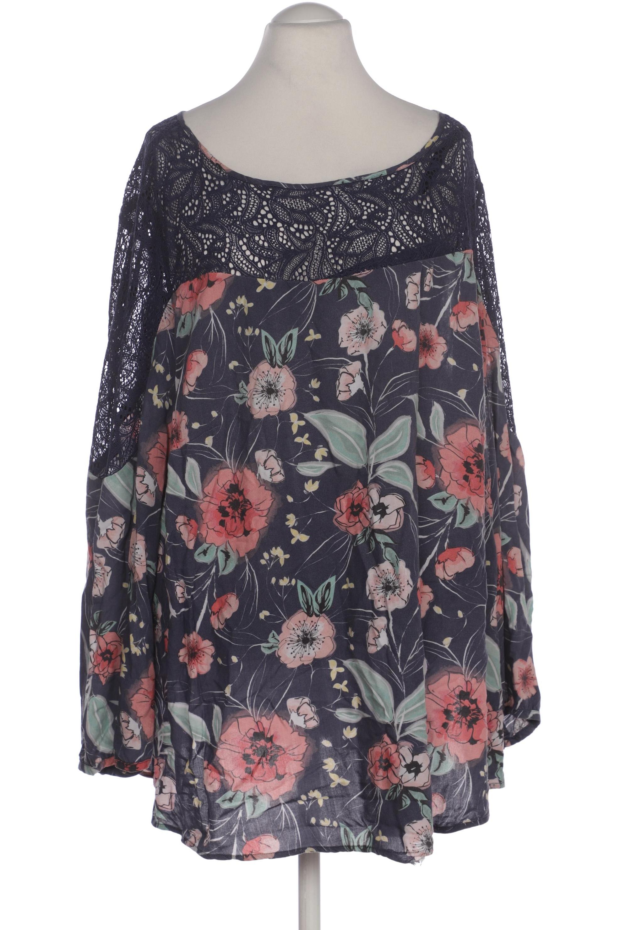 

sheego Damen Bluse, marineblau, Gr. 56