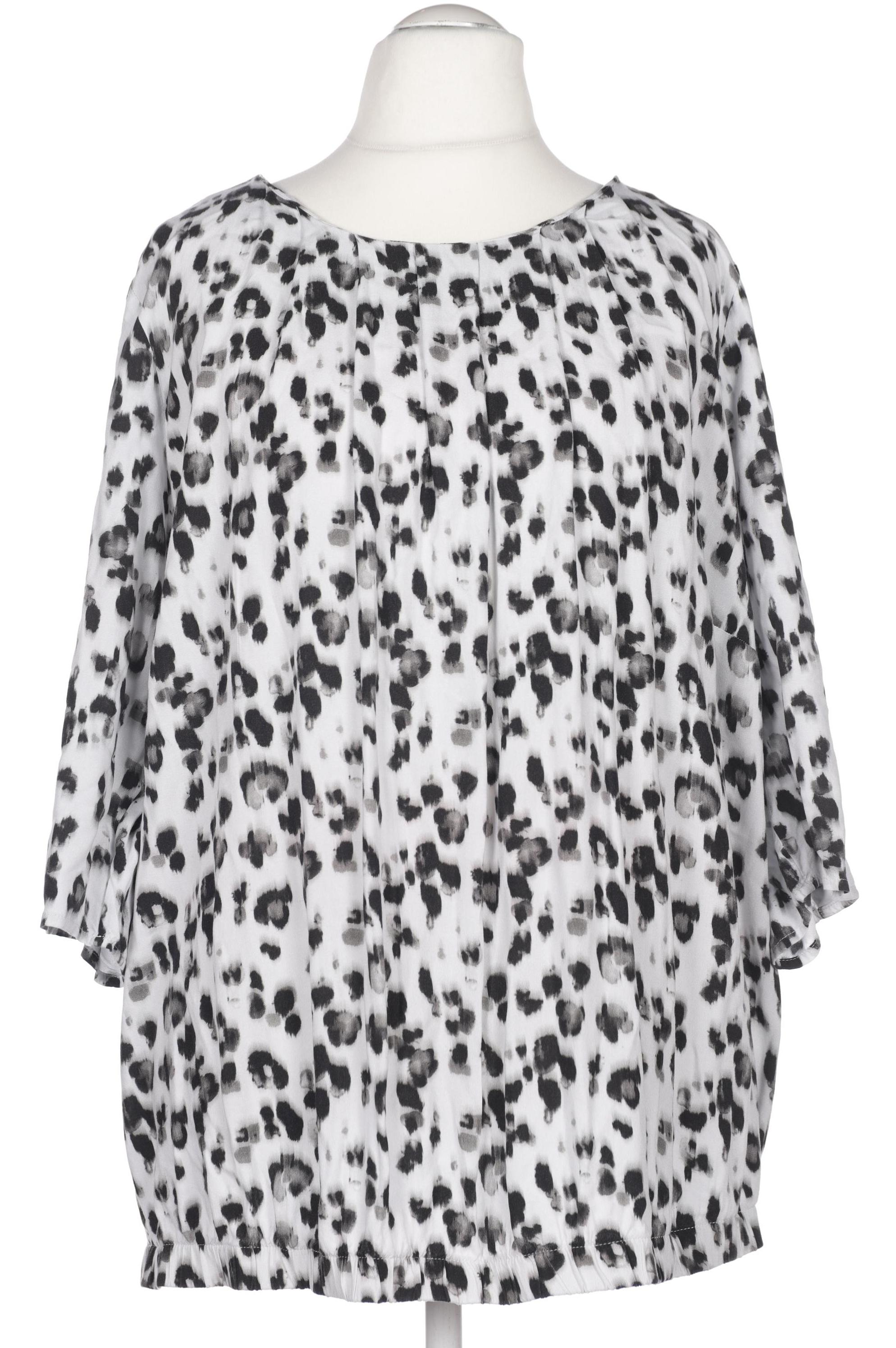 

sheego Damen Bluse, grau, Gr. 56