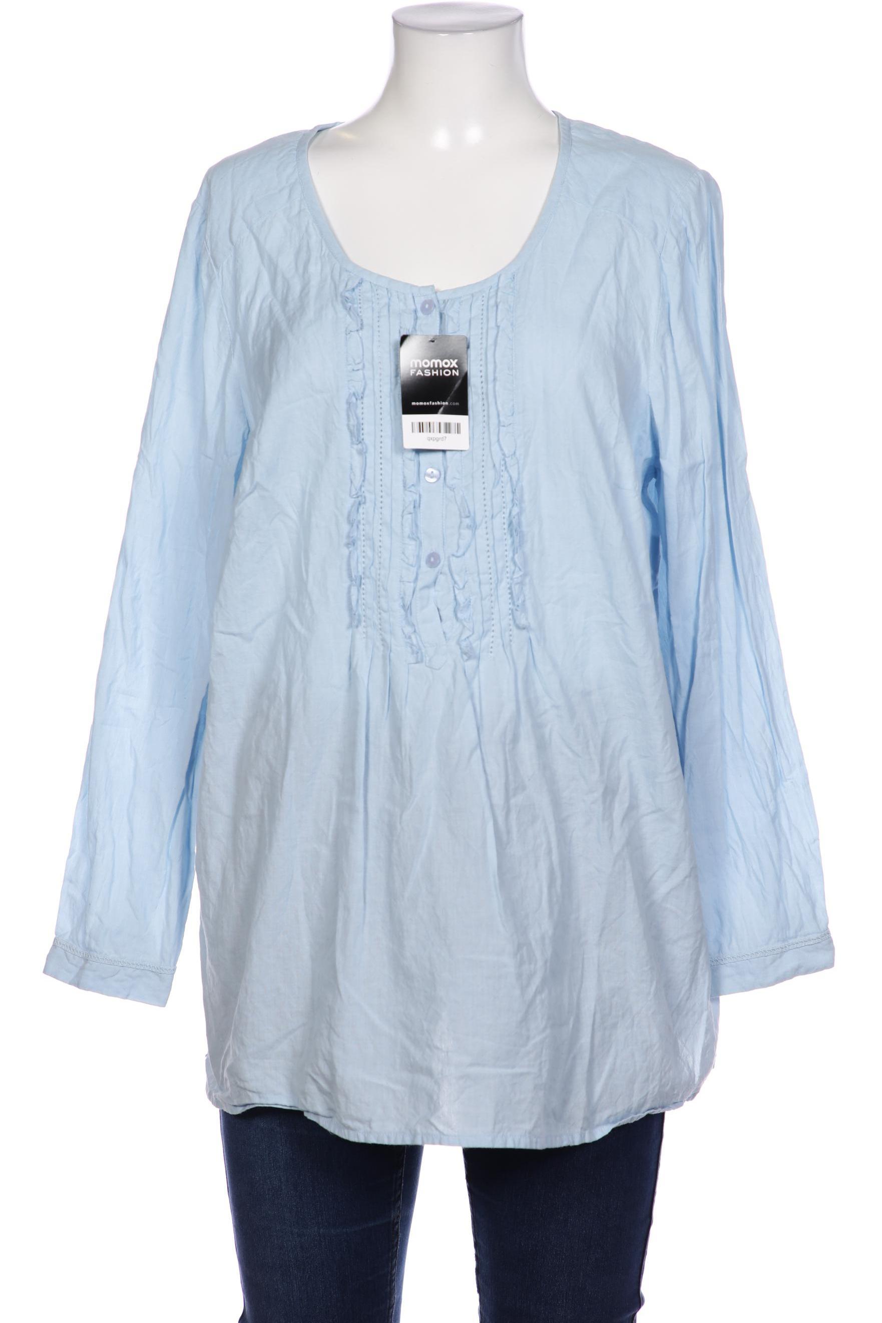 

sheego Damen Bluse, hellblau, Gr. 48
