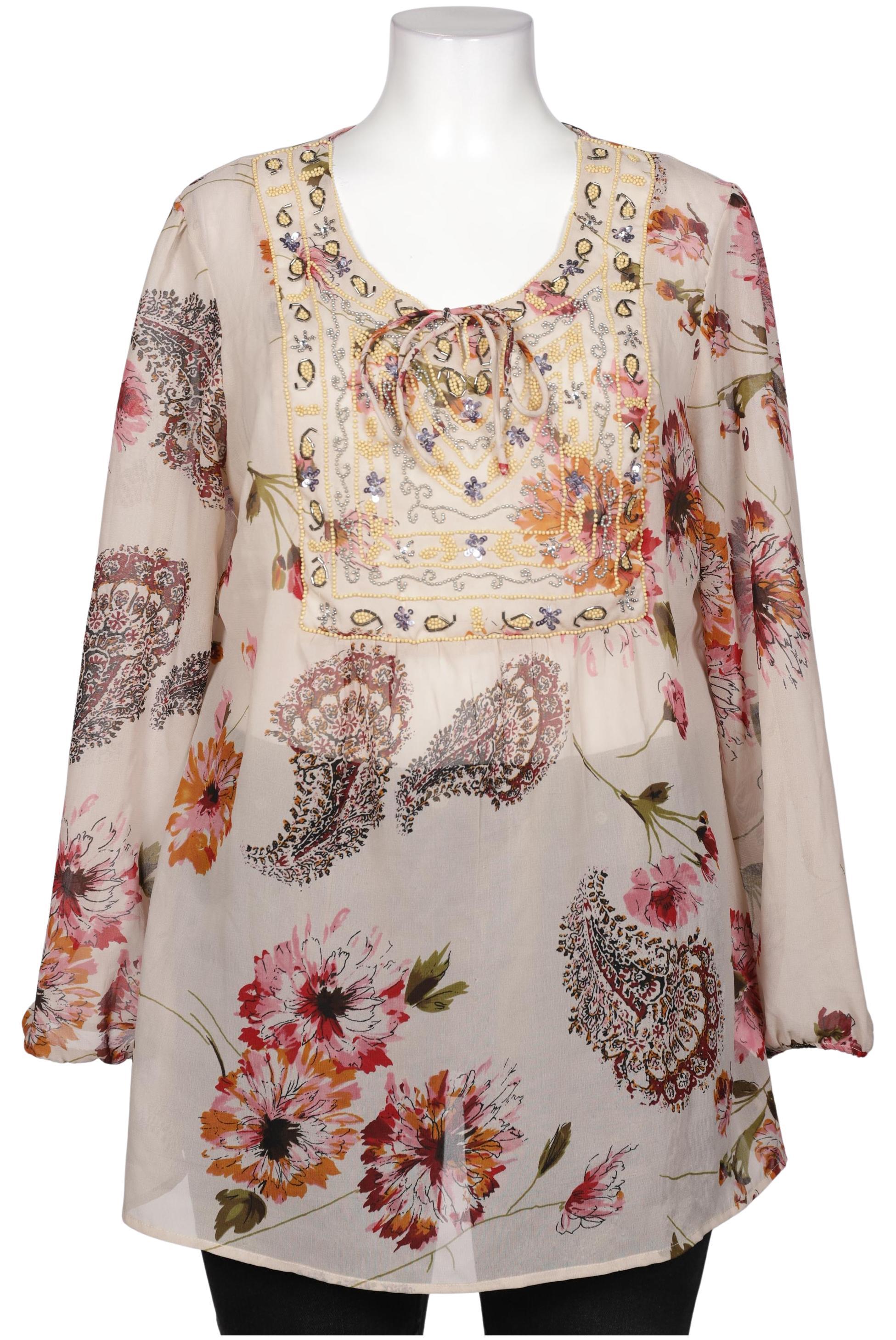 

sheego Damen Bluse, beige, Gr. 44