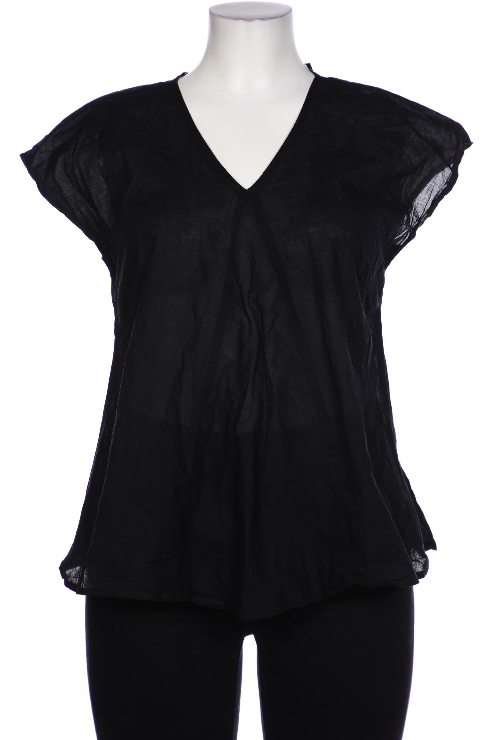 

sheego Damen Bluse, schwarz