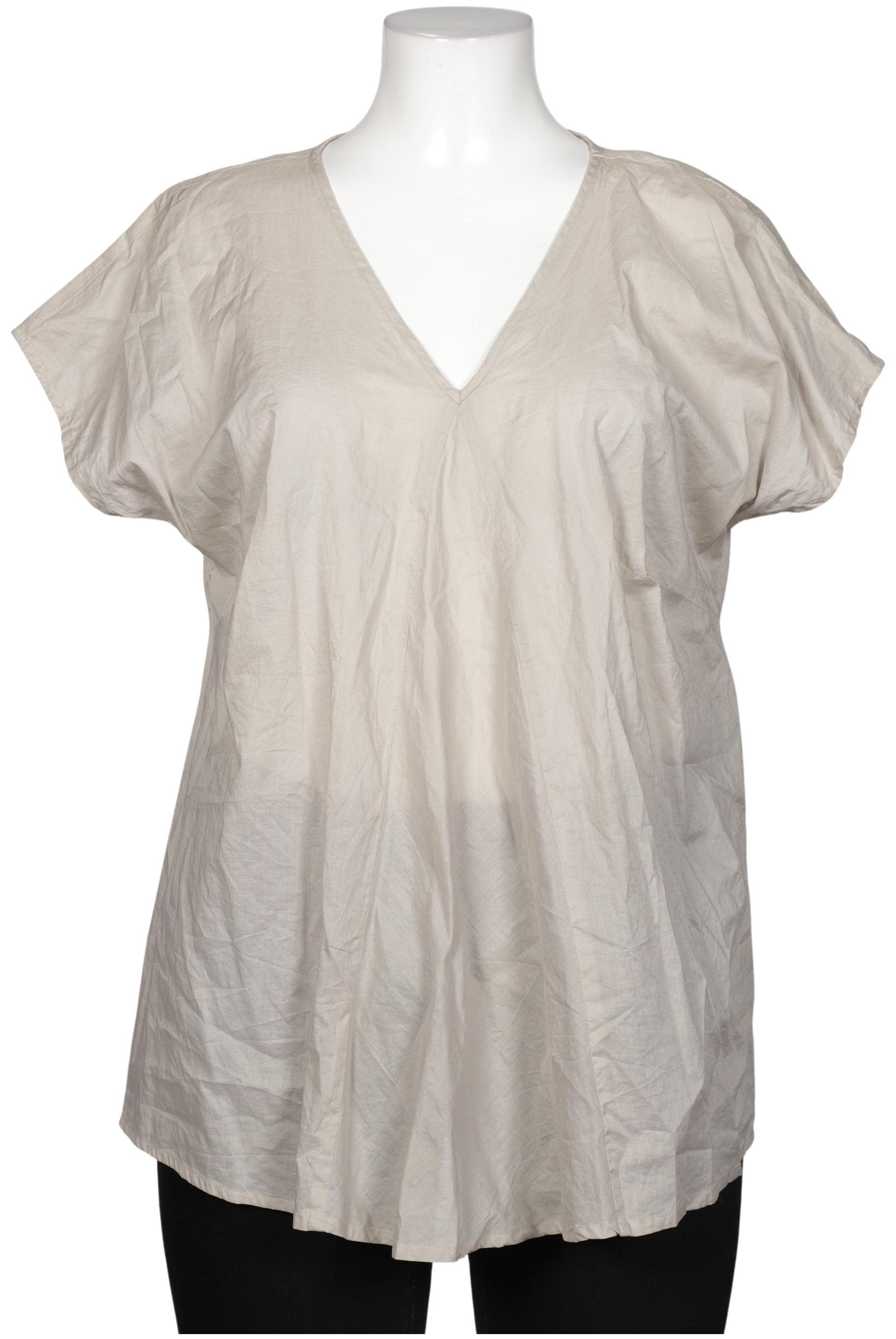 

sheego Damen Bluse, beige, Gr. 48