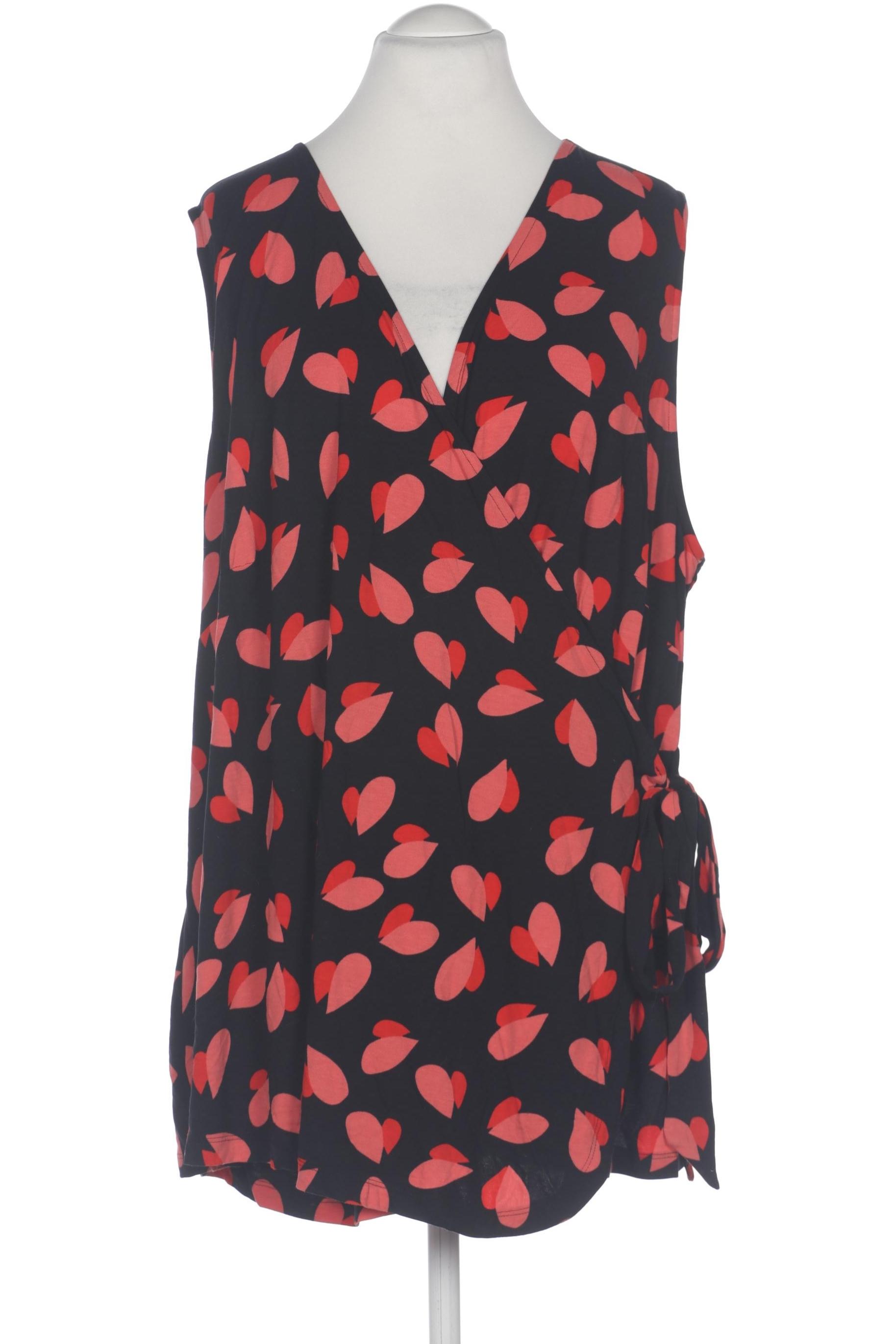 

sheego Damen Bluse, schwarz, Gr. 54
