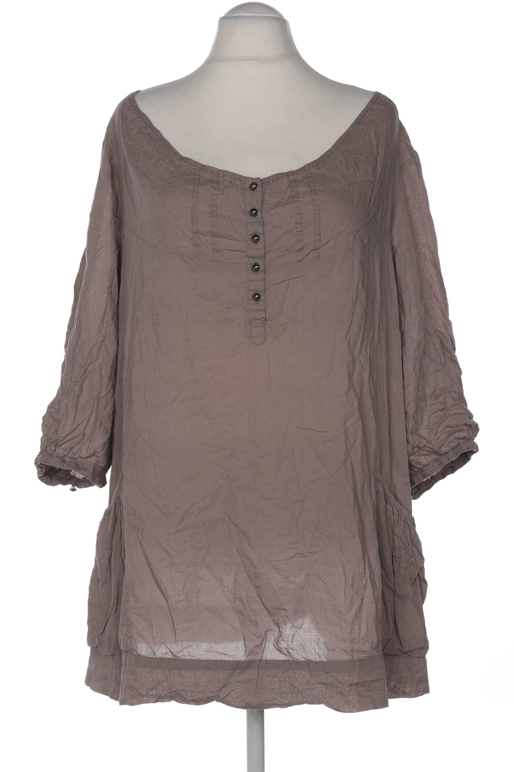 

sheego Damen Bluse, beige