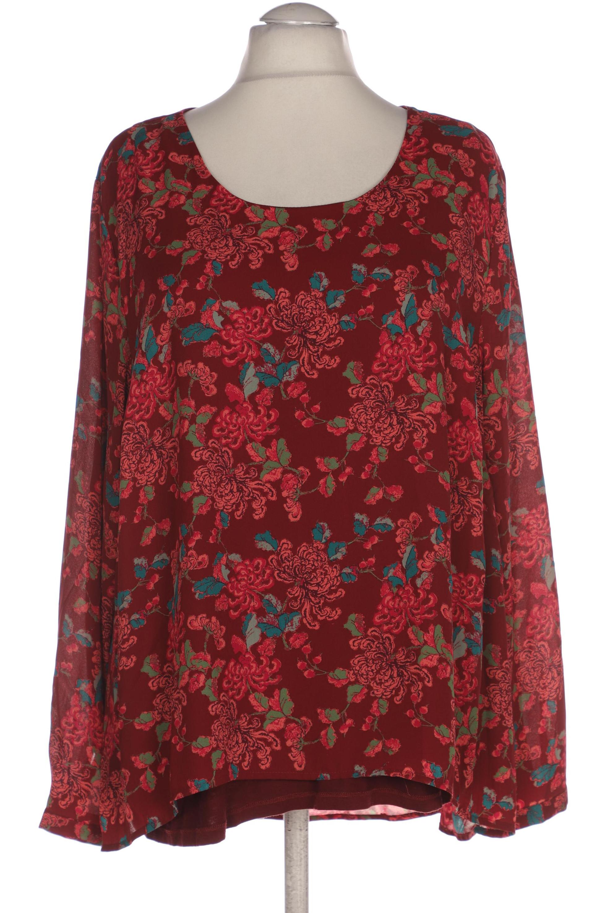 

sheego Damen Bluse, bordeaux