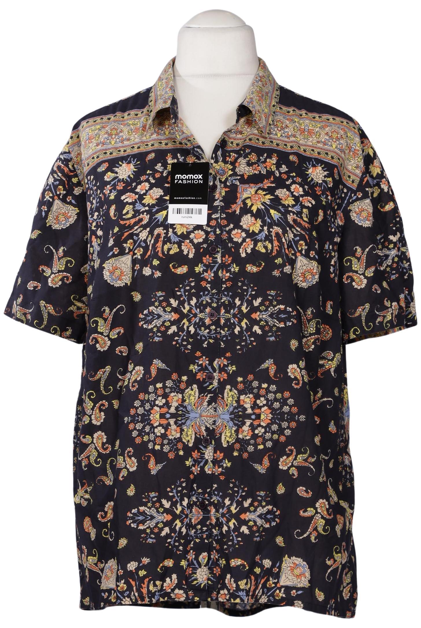 

sheego Damen Bluse, mehrfarbig, Gr. 48