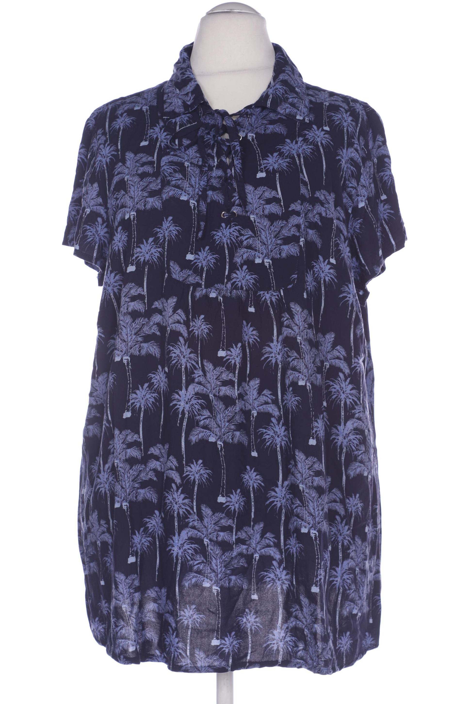 

sheego Damen Bluse, marineblau, Gr. 54
