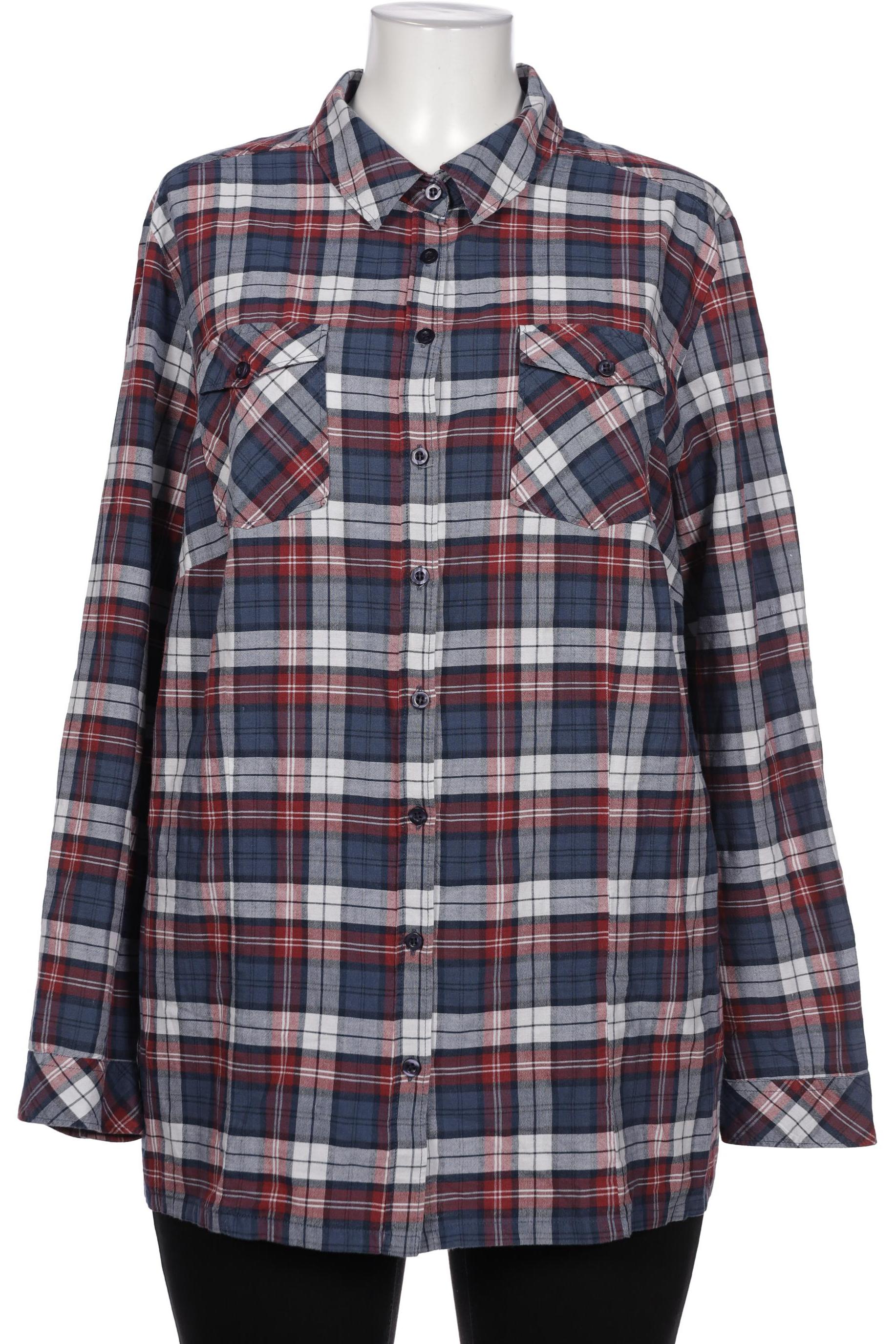 

sheego Damen Bluse, marineblau, Gr. 52