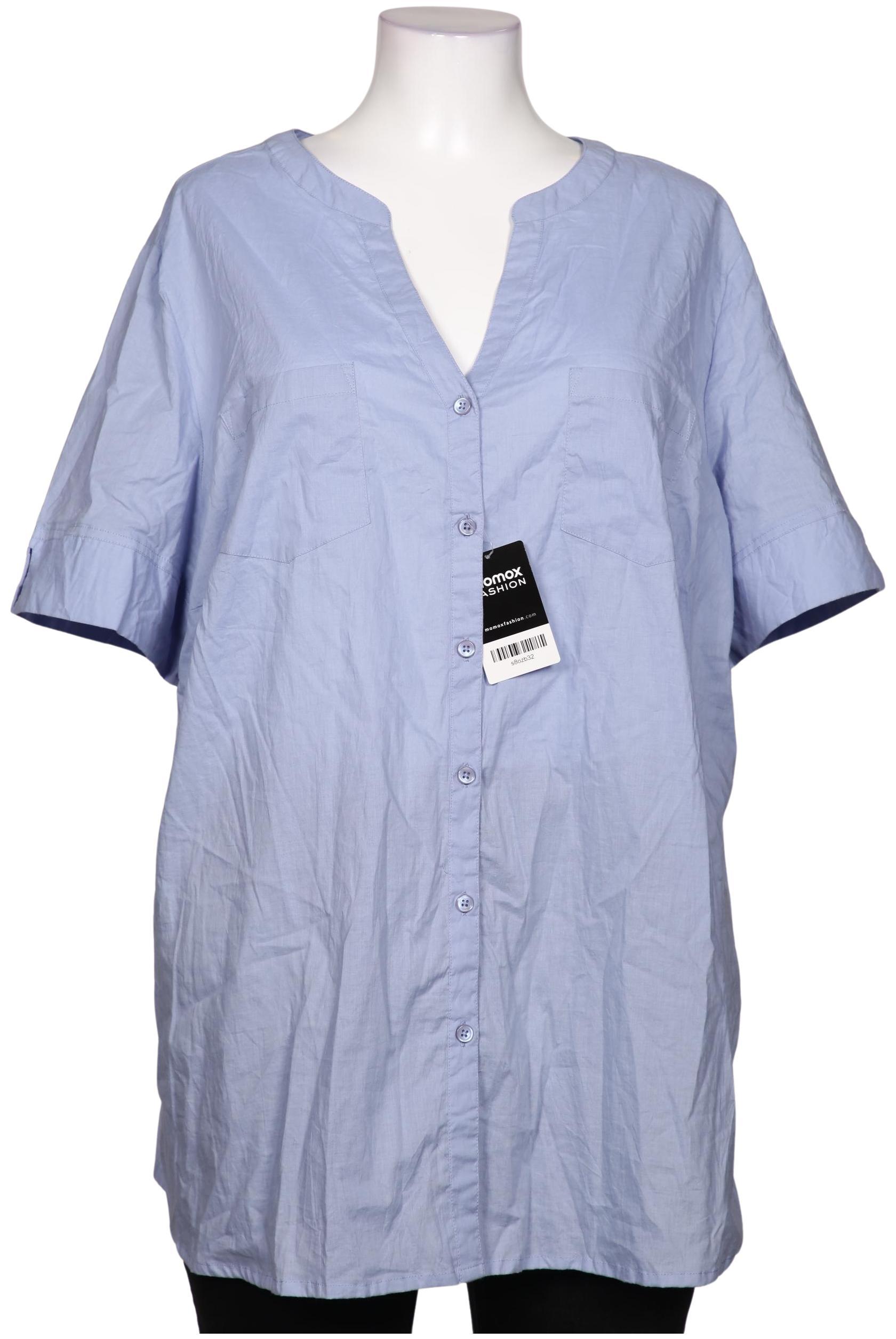 

sheego Damen Bluse, hellblau, Gr. 52