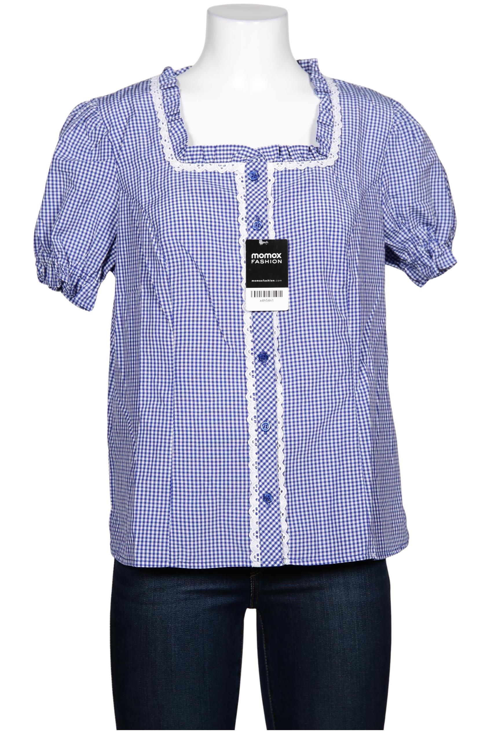 

sheego Damen Bluse, blau, Gr. 42