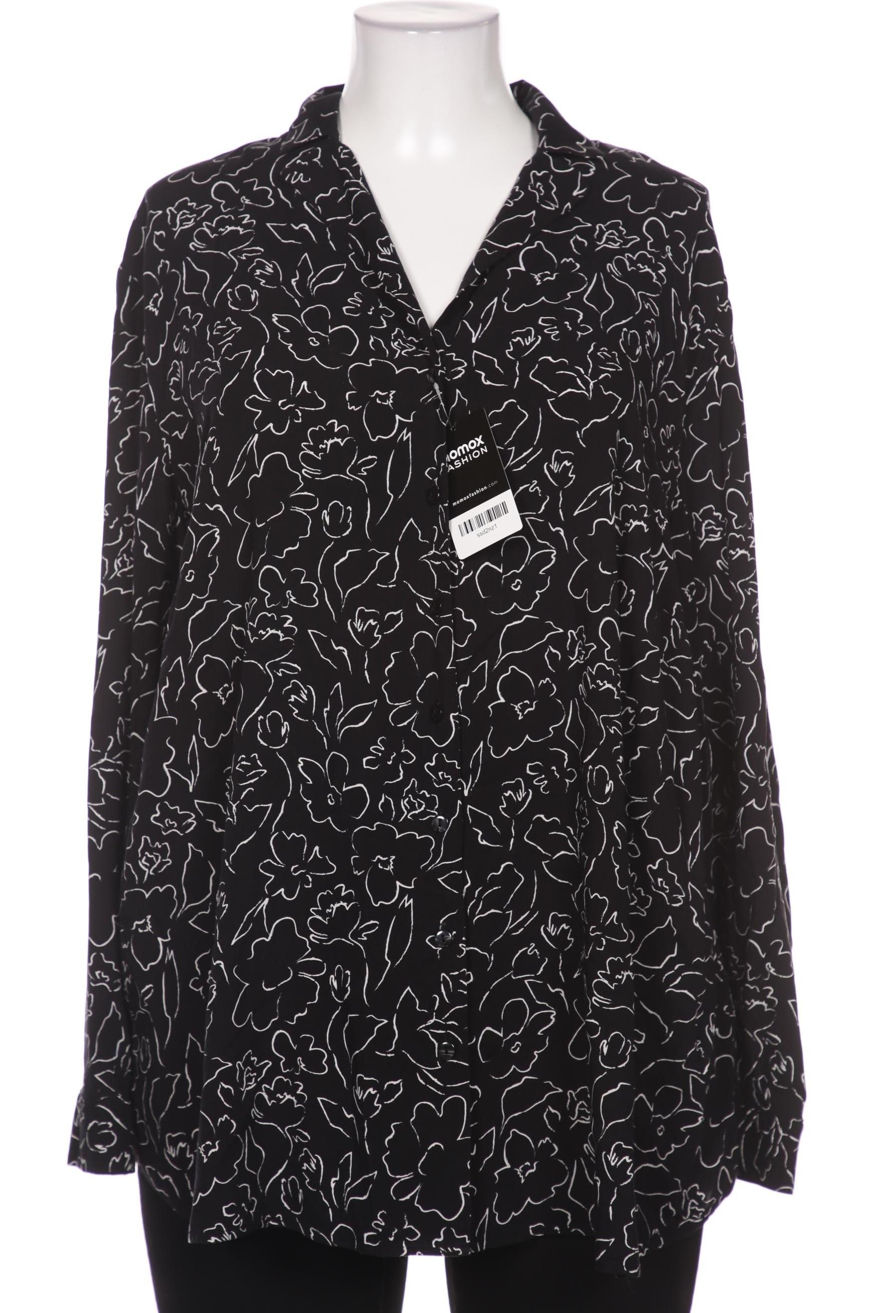 

sheego Damen Bluse, schwarz, Gr. 50