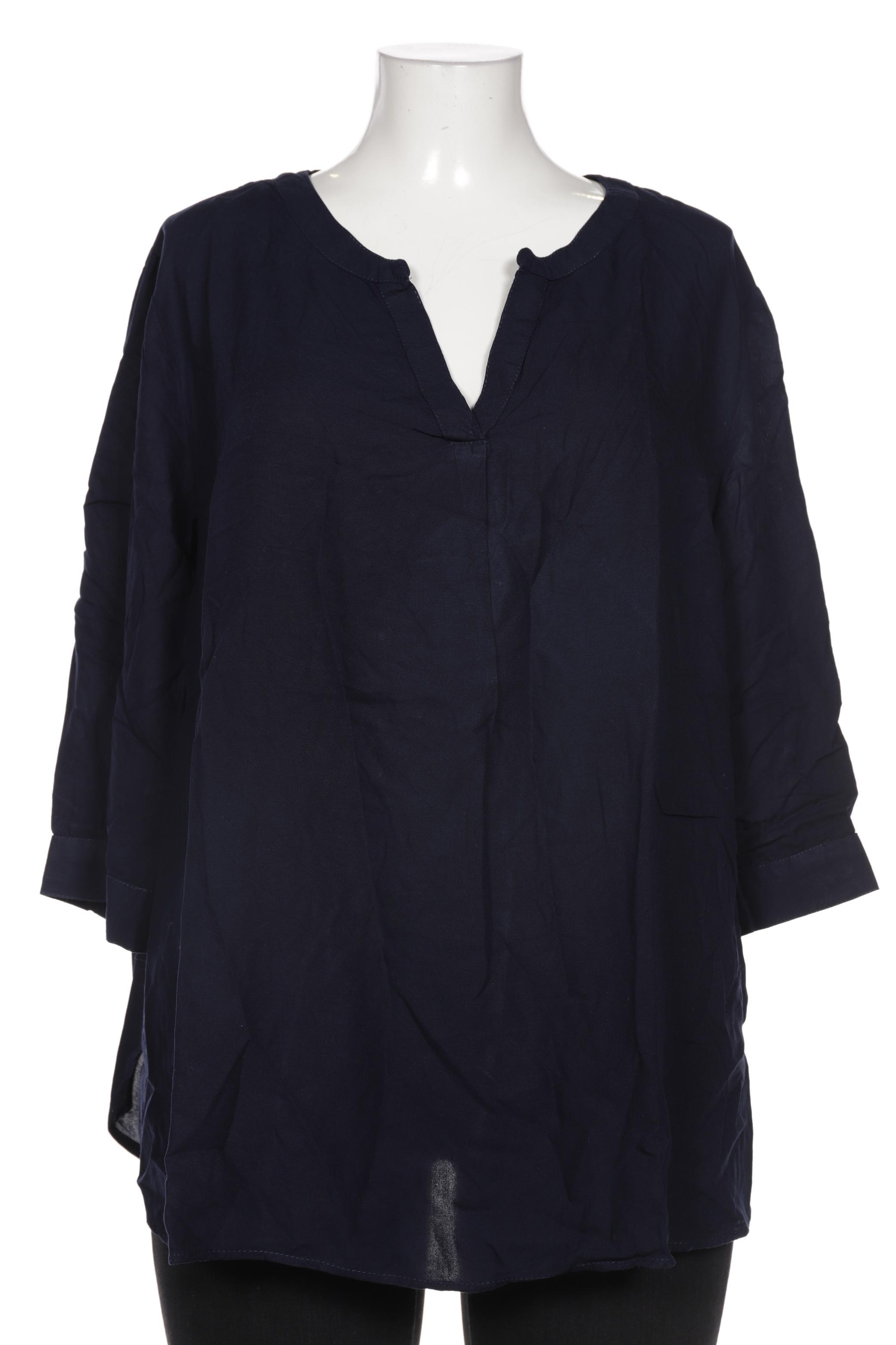 

sheego Damen Bluse, marineblau
