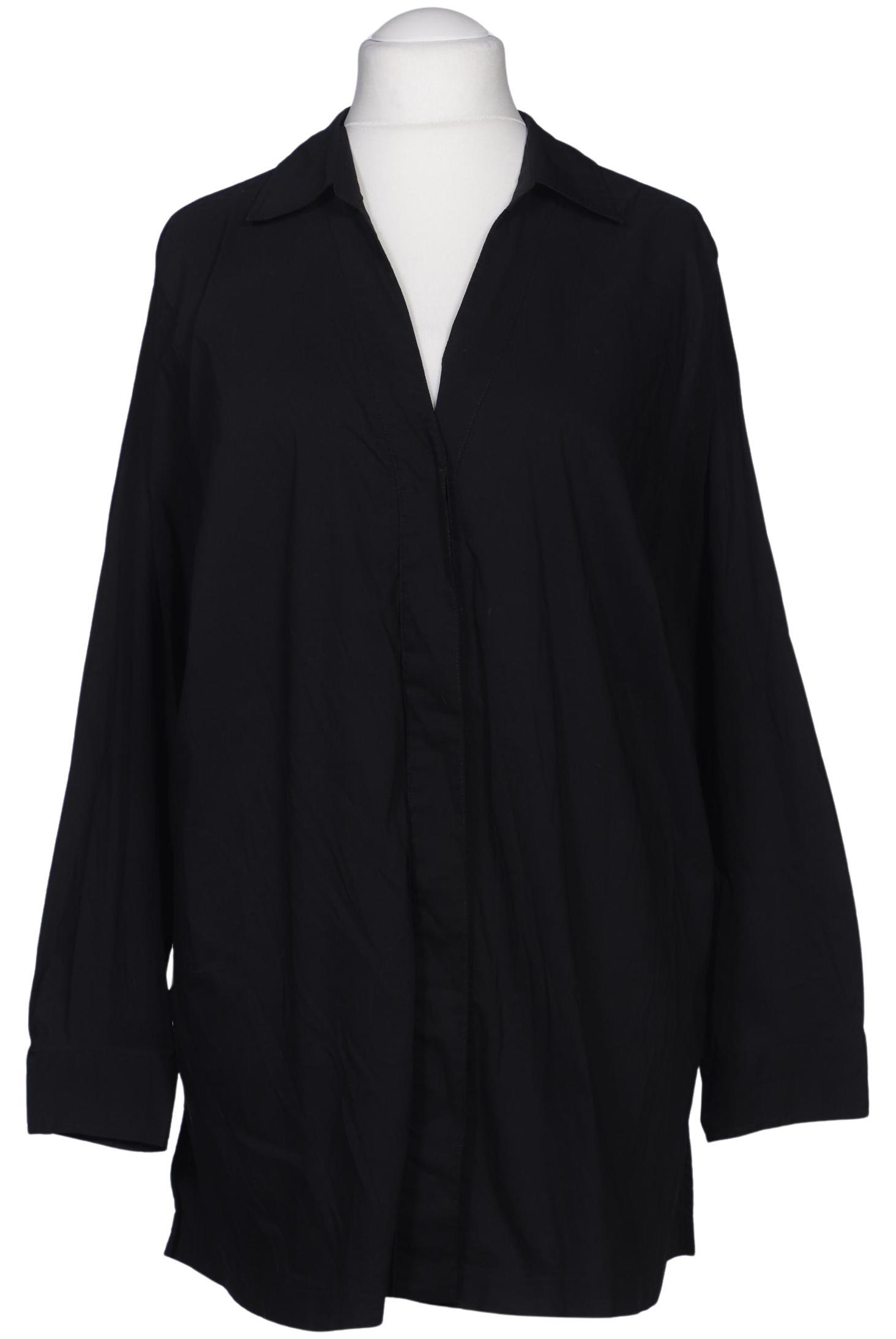 

sheego Damen Bluse, schwarz, Gr. 50