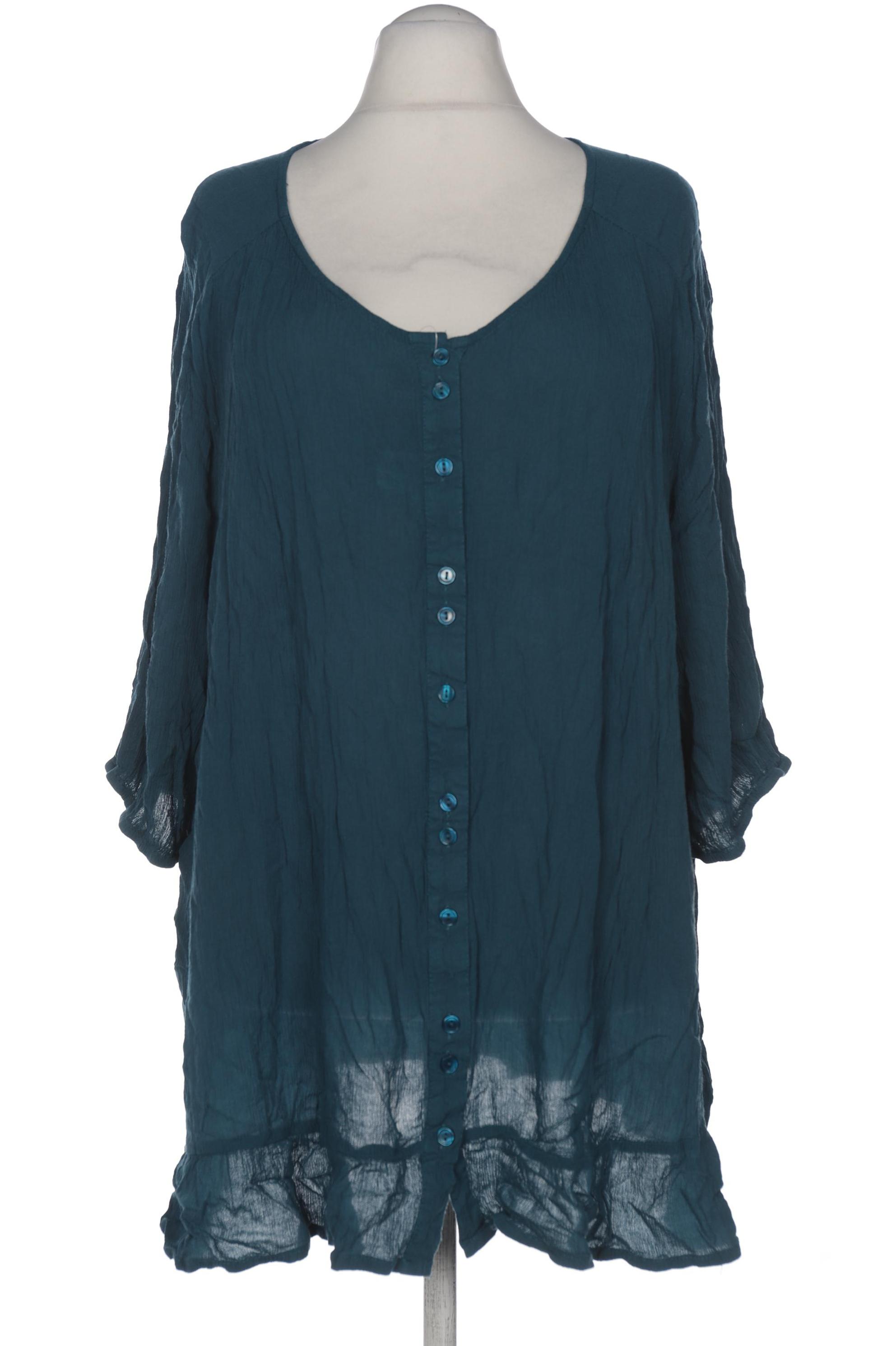 

sheego Damen Bluse, blau, Gr. 58