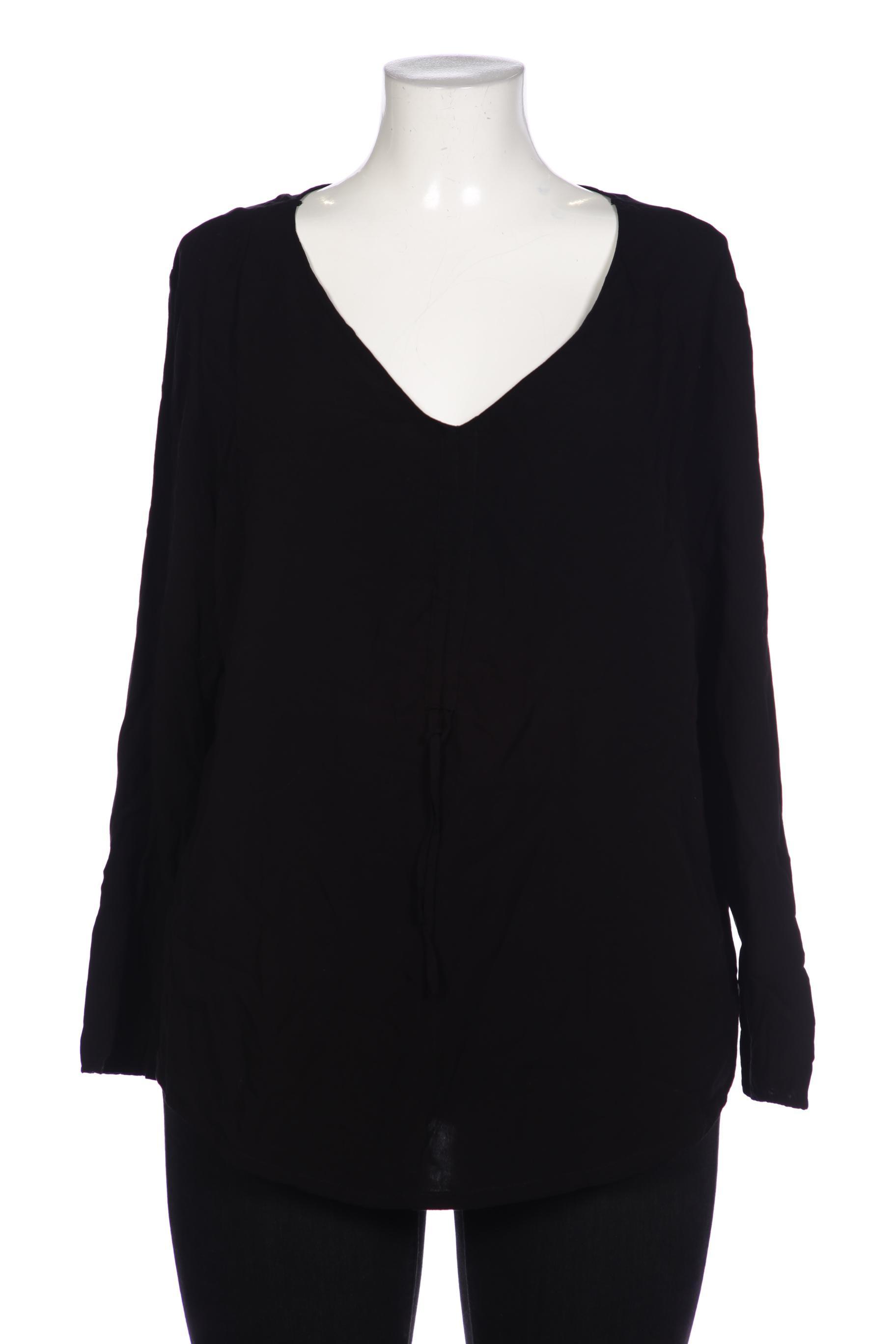 

sheego Damen Bluse, schwarz, Gr. 44