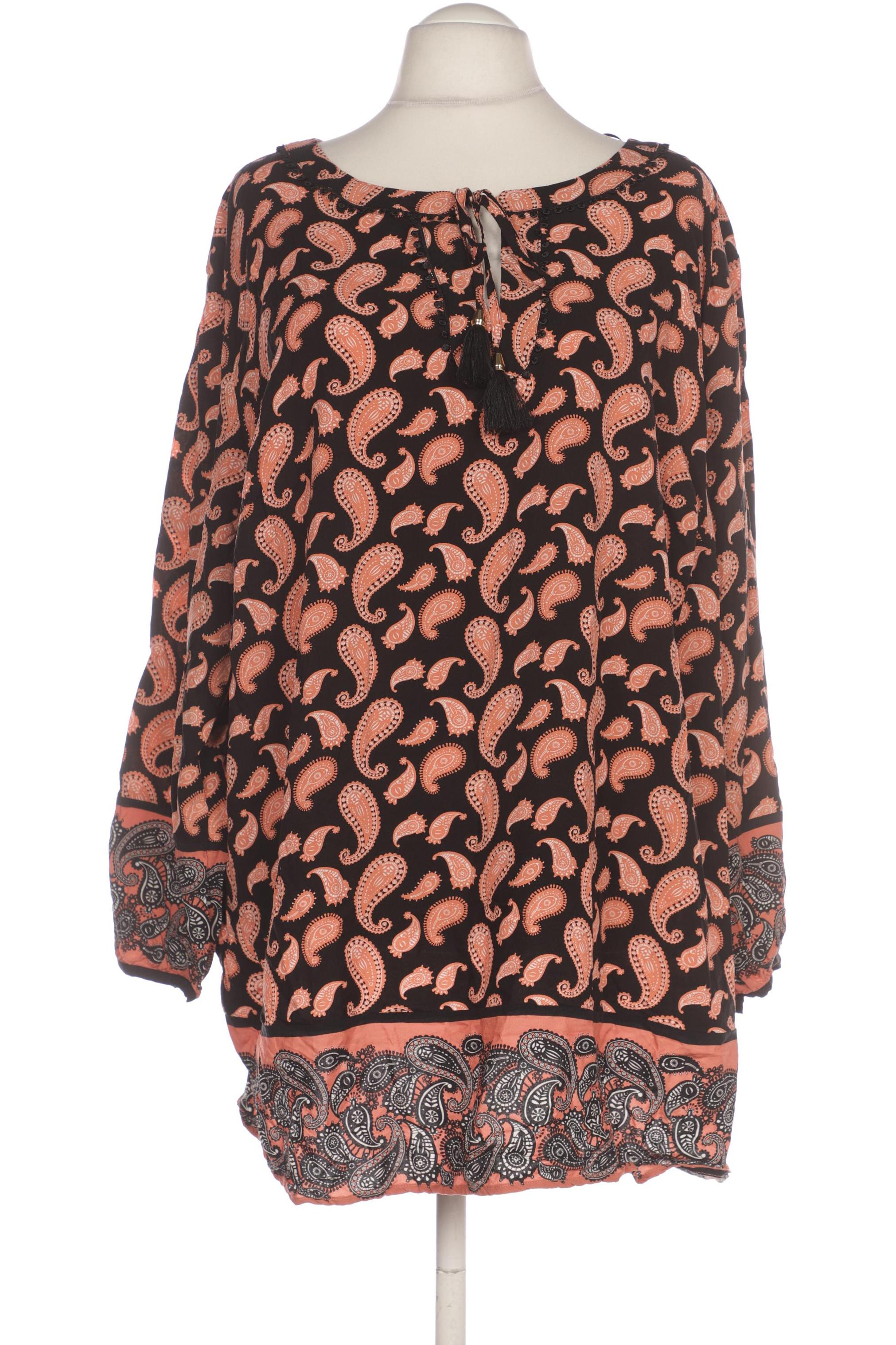 

sheego Damen Bluse, schwarz