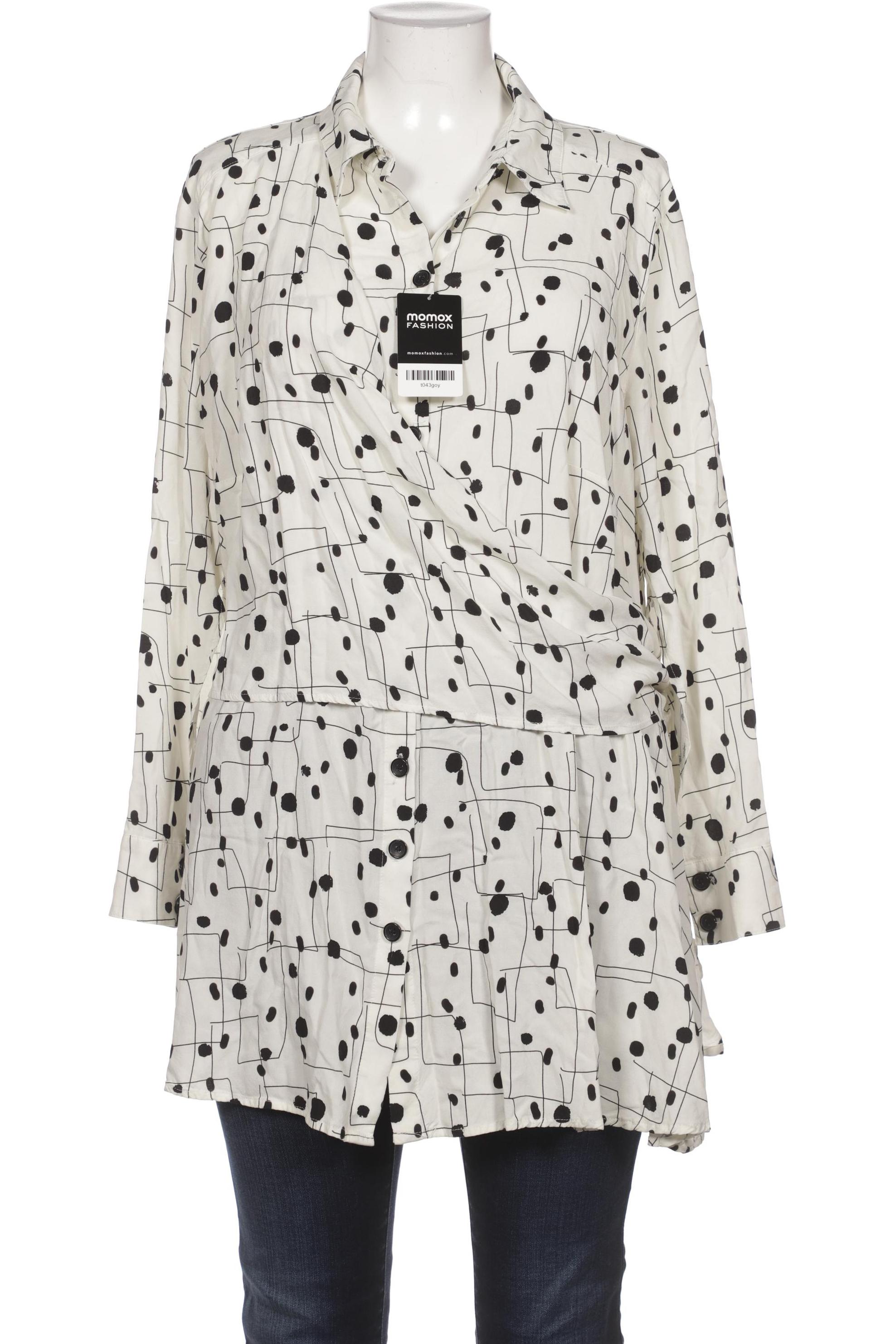 

sheego Damen Bluse, cremeweiß
