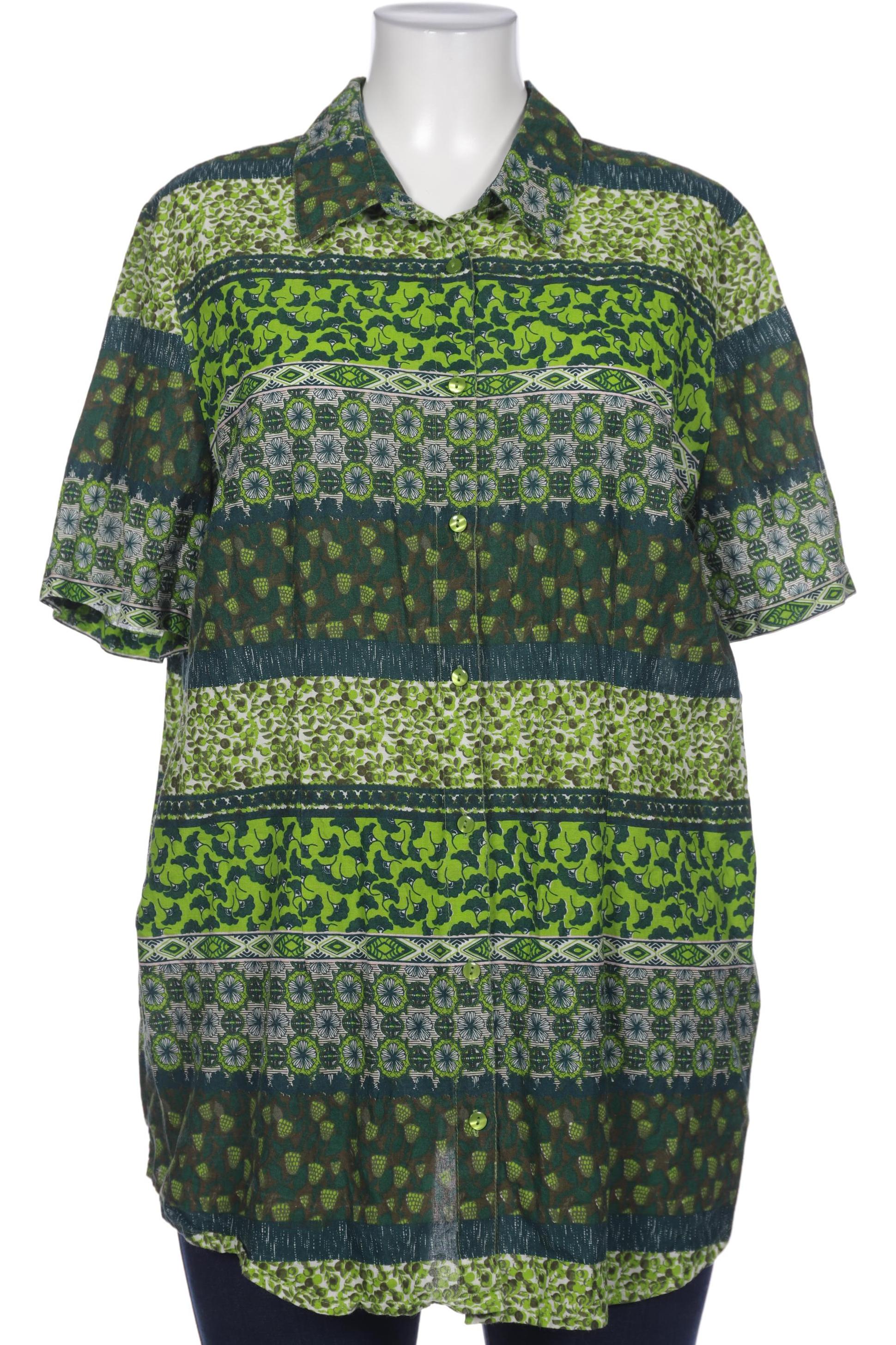

sheego Damen Bluse, grün, Gr. 48