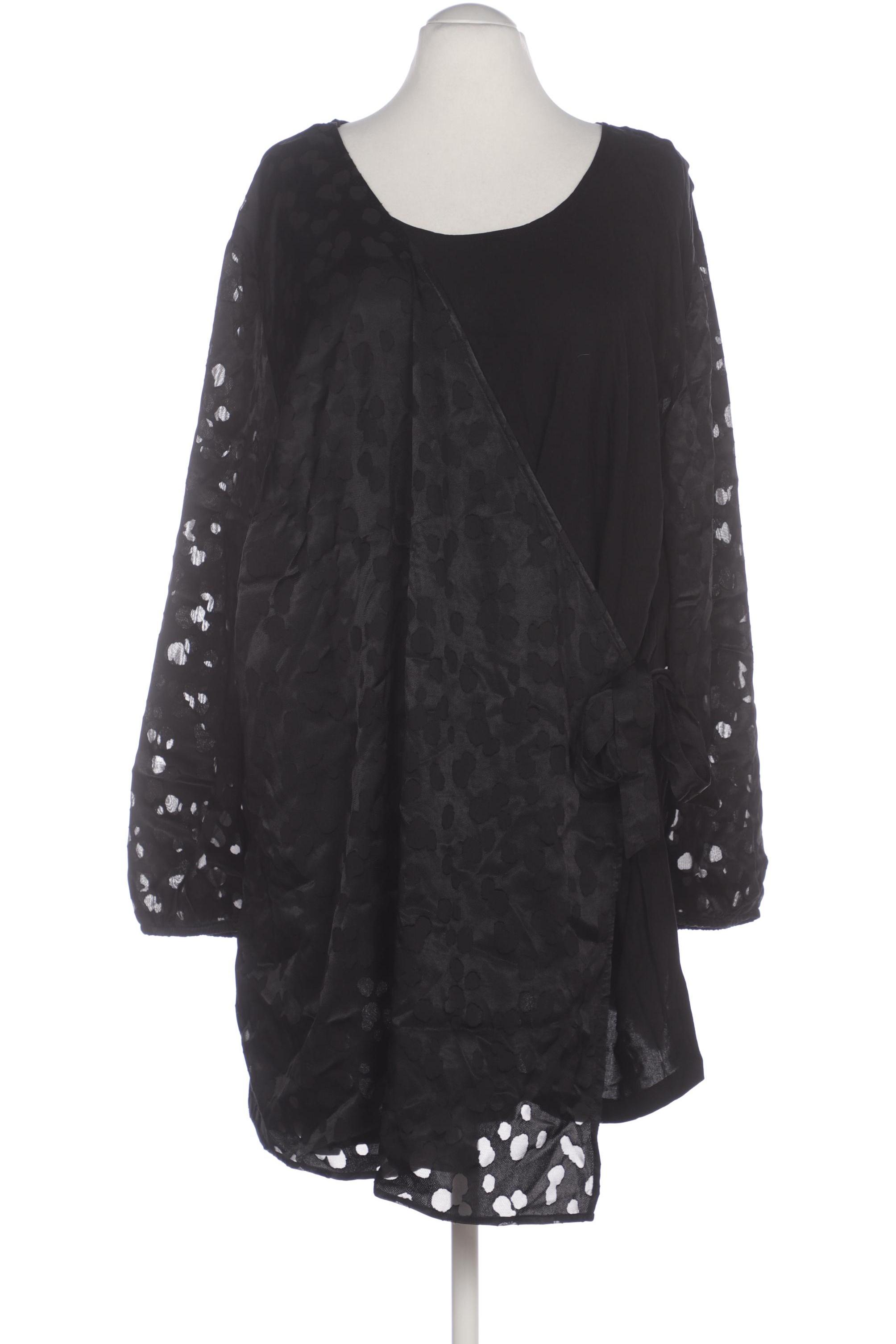 

sheego Damen Bluse, schwarz, Gr. 58