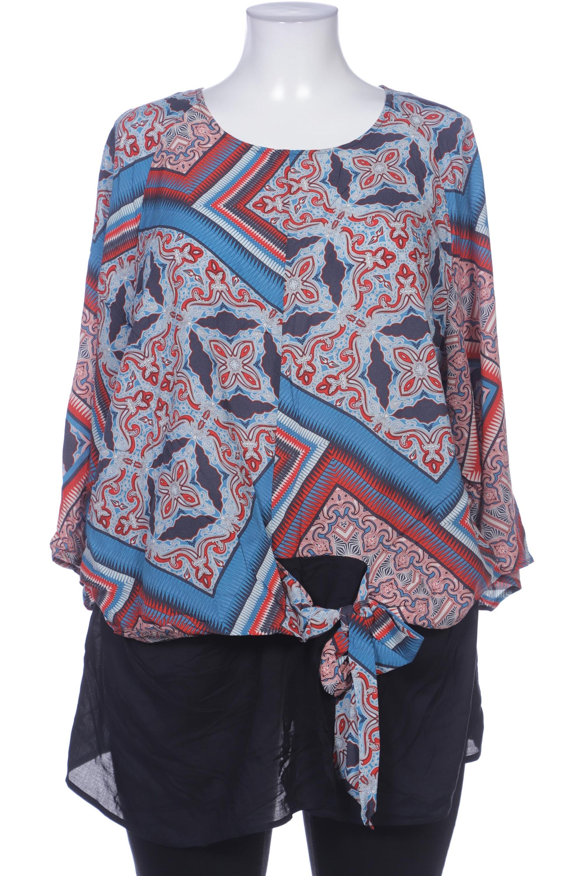 

sheego Damen Bluse, marineblau, Gr. 46